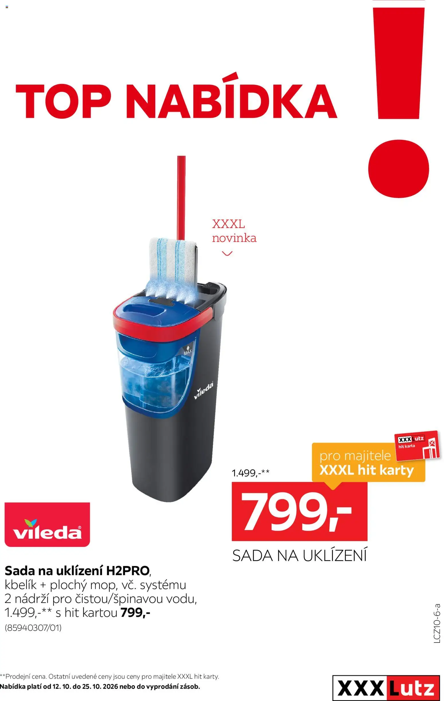 XXXLutz leták Leták in Česko