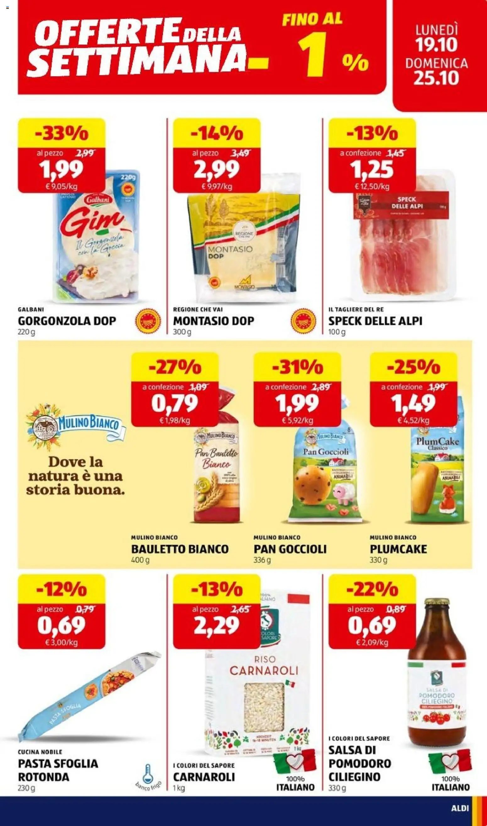Aldi volantino Volantino in Italy