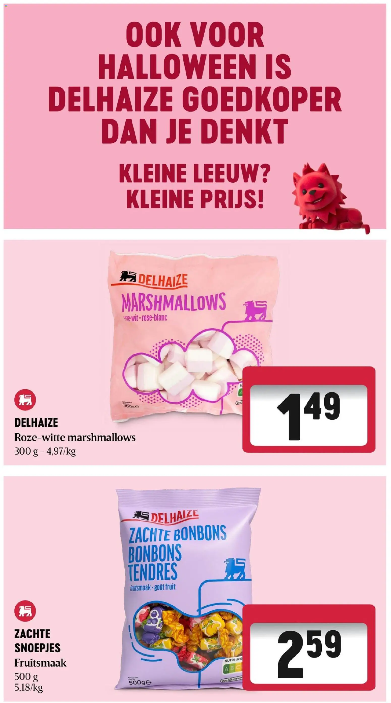 Delhaize folder Folder in België