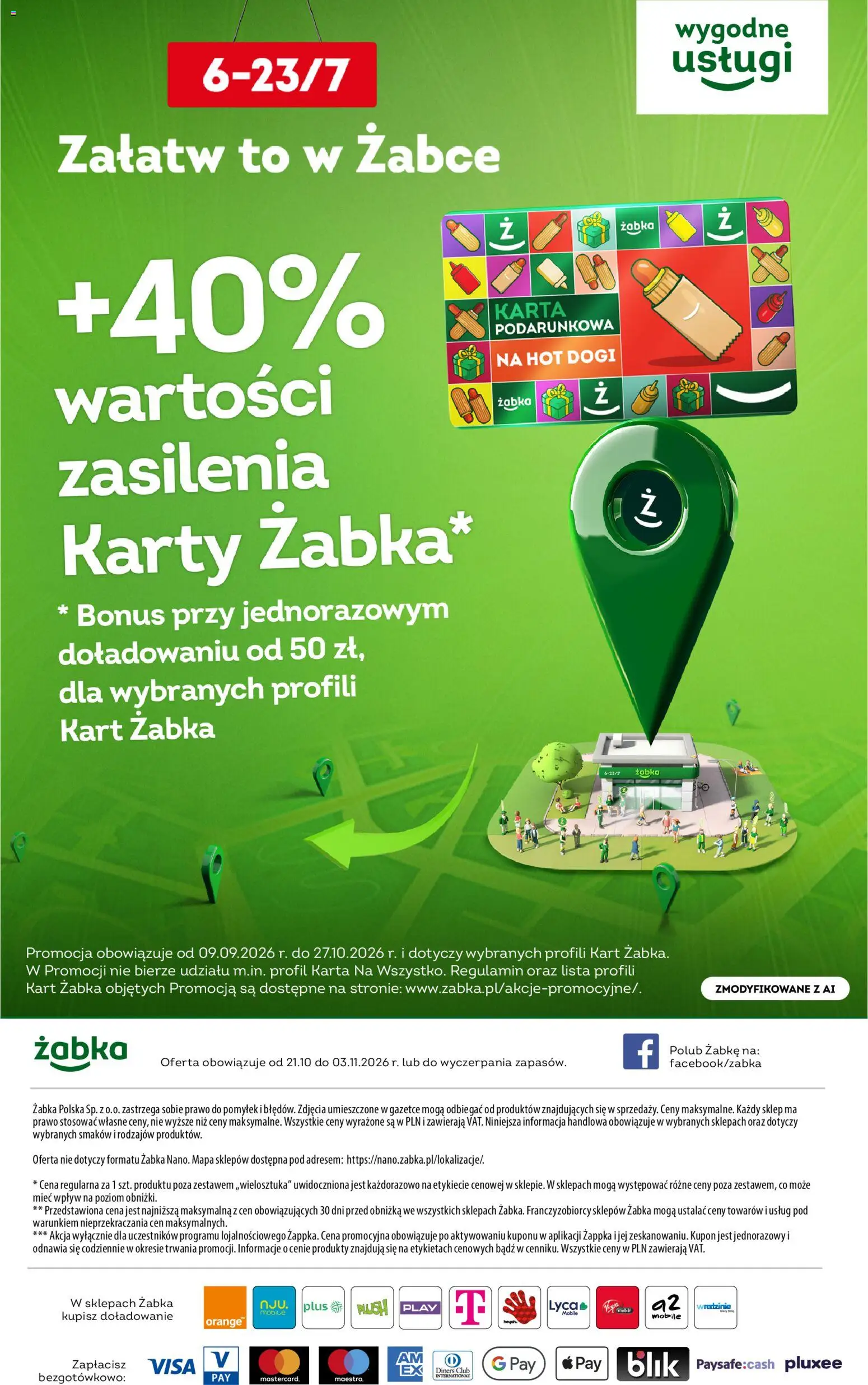 Żabka gazetka Gazetka in Polska