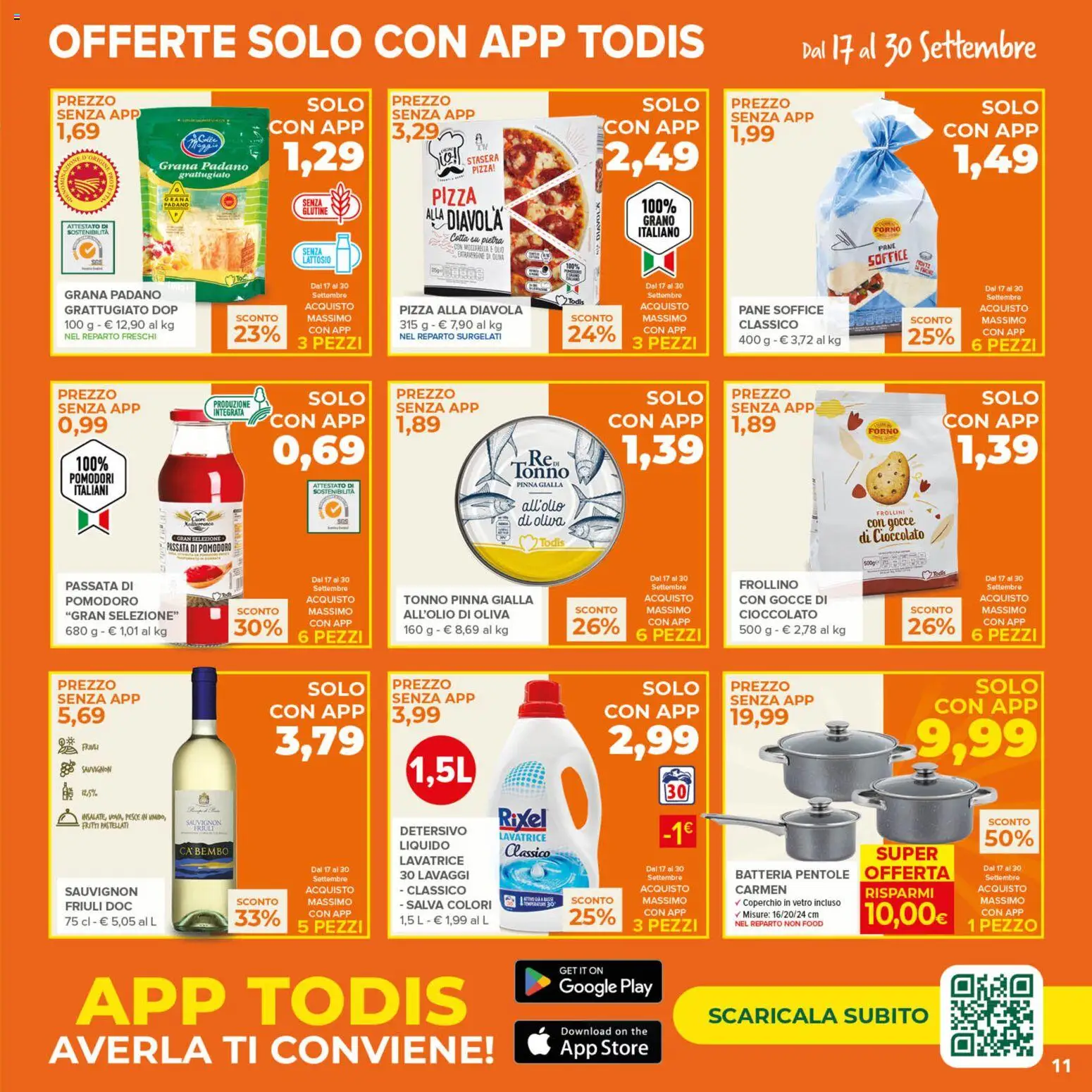 Todis volantino Volantino in Italy