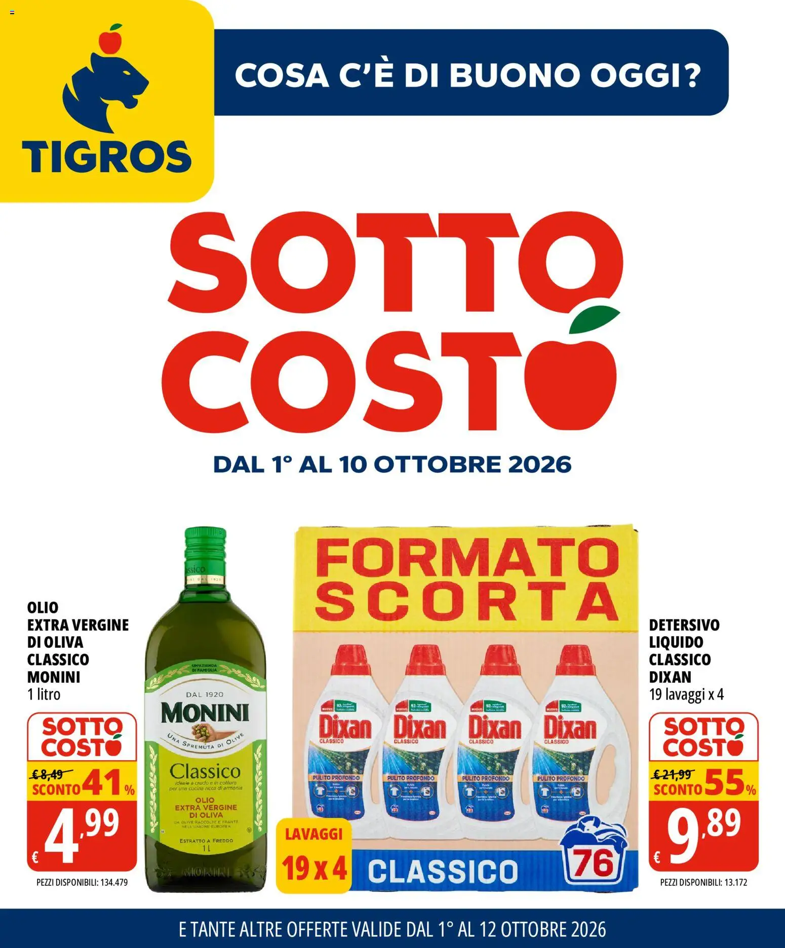 Tigros volantino Volantino in Italy