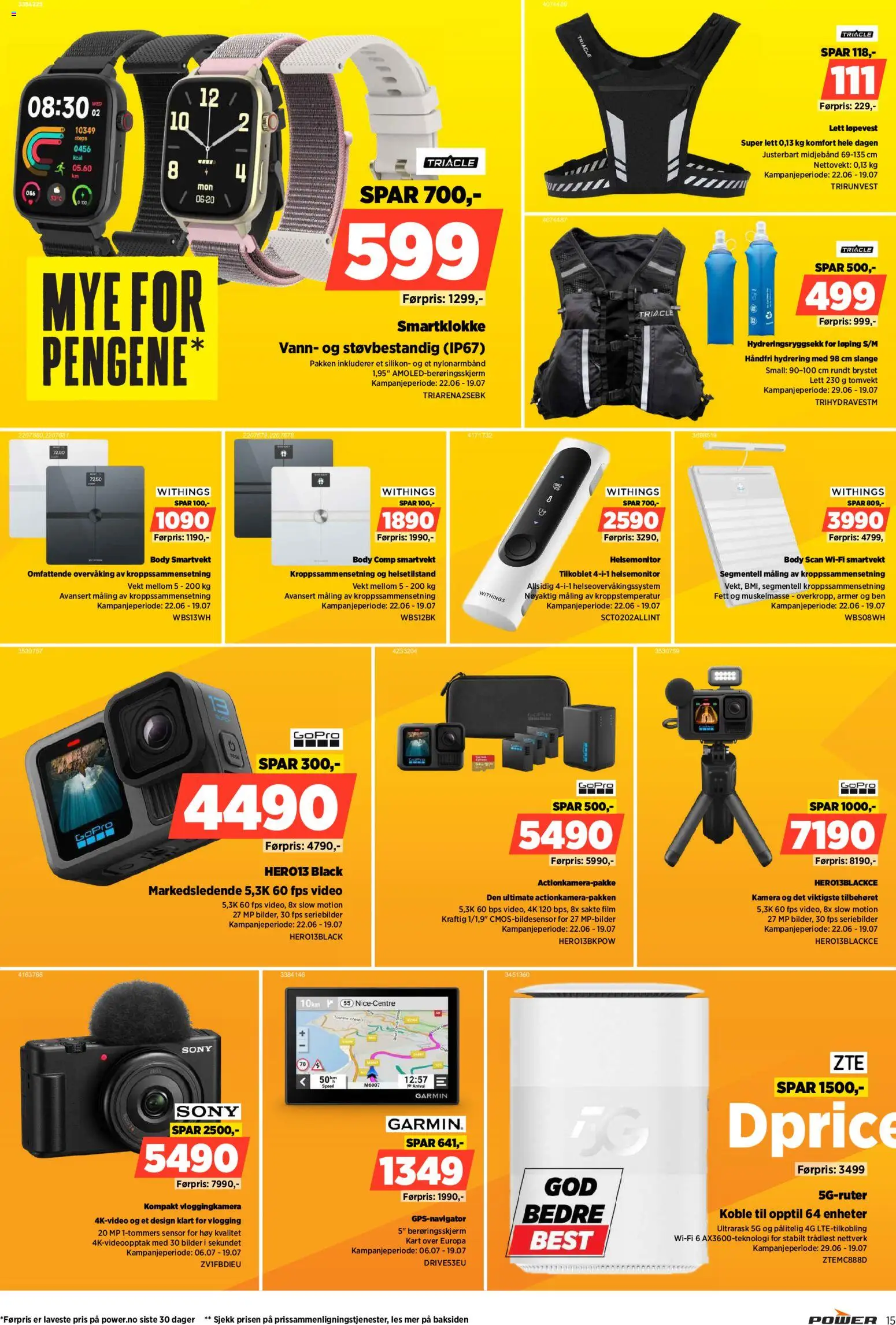 Nye » Power kundeavis « er nå online. Se alle Julitilbud på mobilen og spar! | Norge