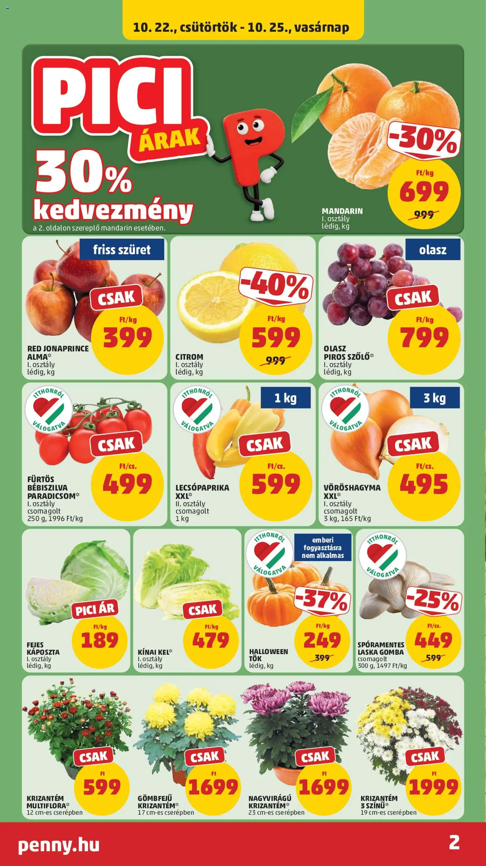 PENNY akciós újság Akciós újság in Magyarország