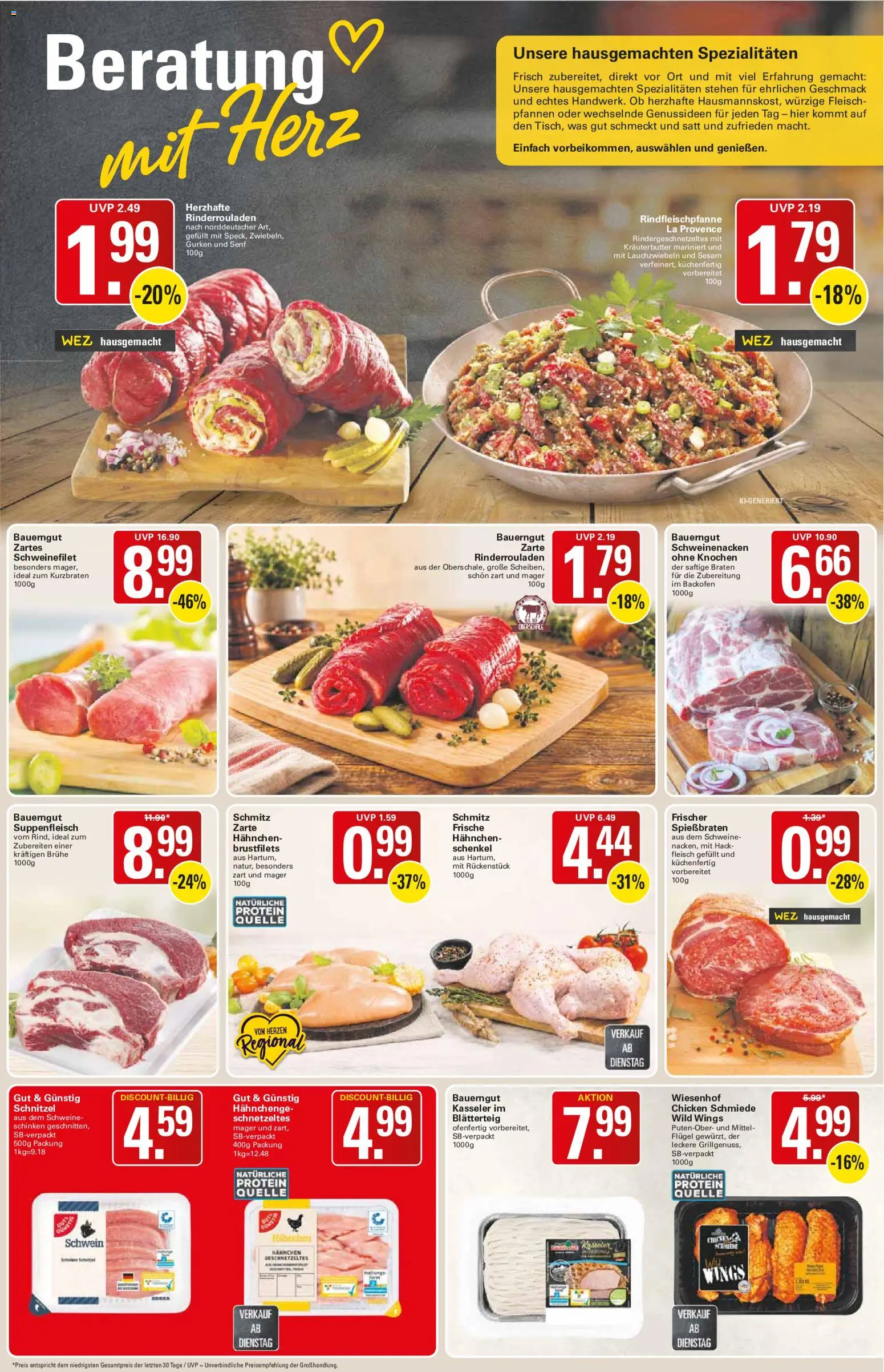 WEZ Prospekt Prospekt in Deutschland