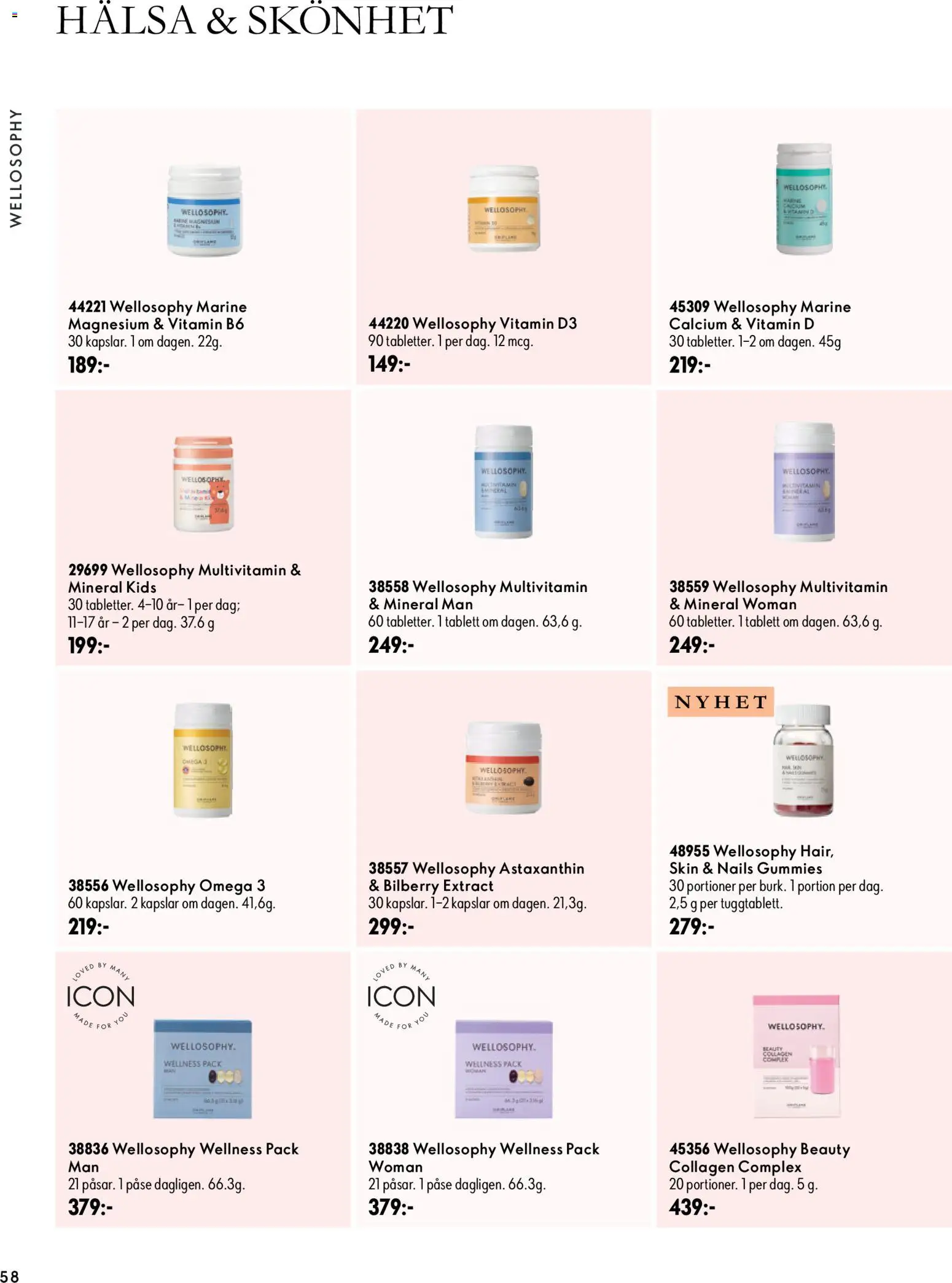 Oriflame erbjudanden 14/26 Reklamblad in Sverige
