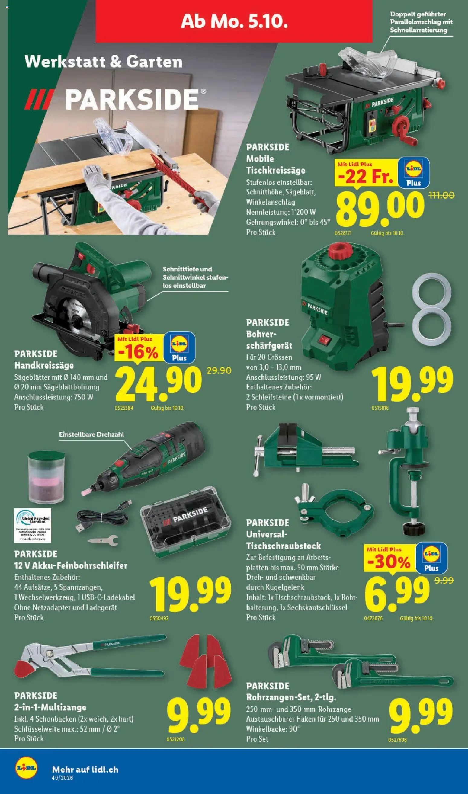 Lidl aktionen Prospekt in Schweiz