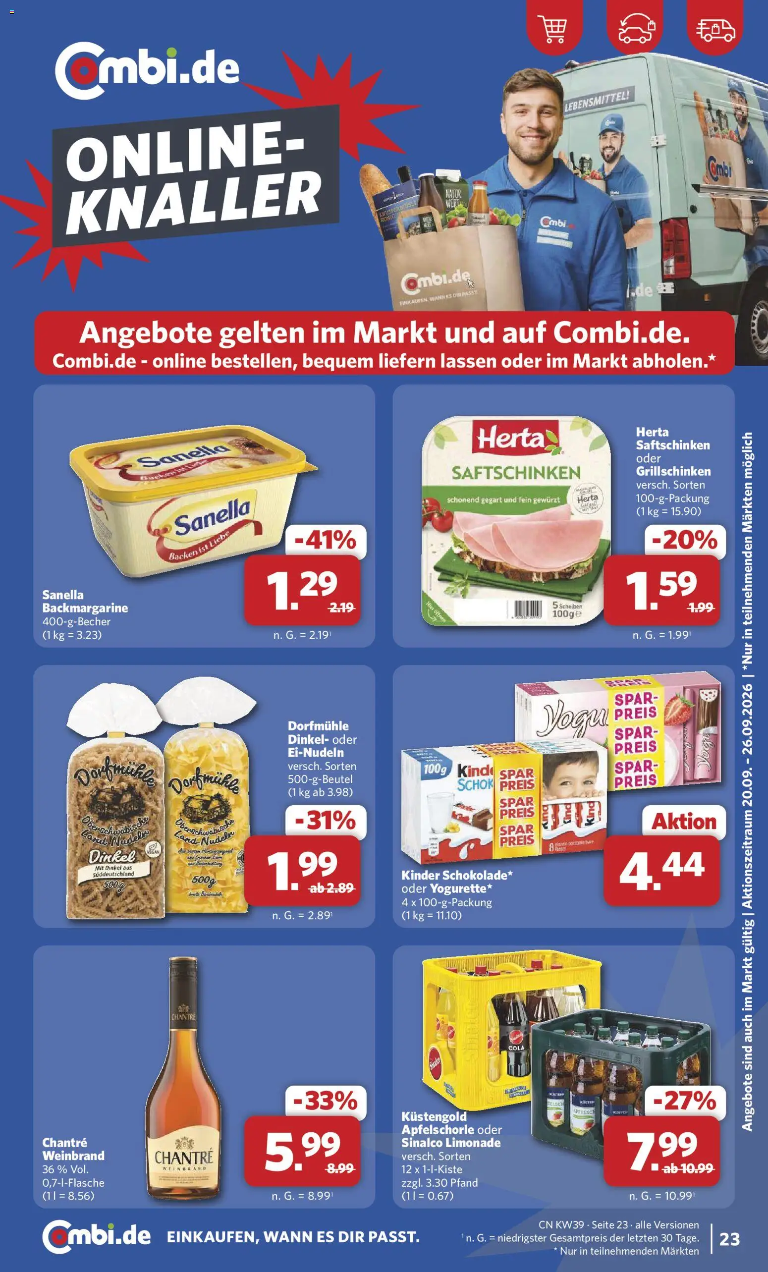 Combi Prospekt Prospekt in Deutschland