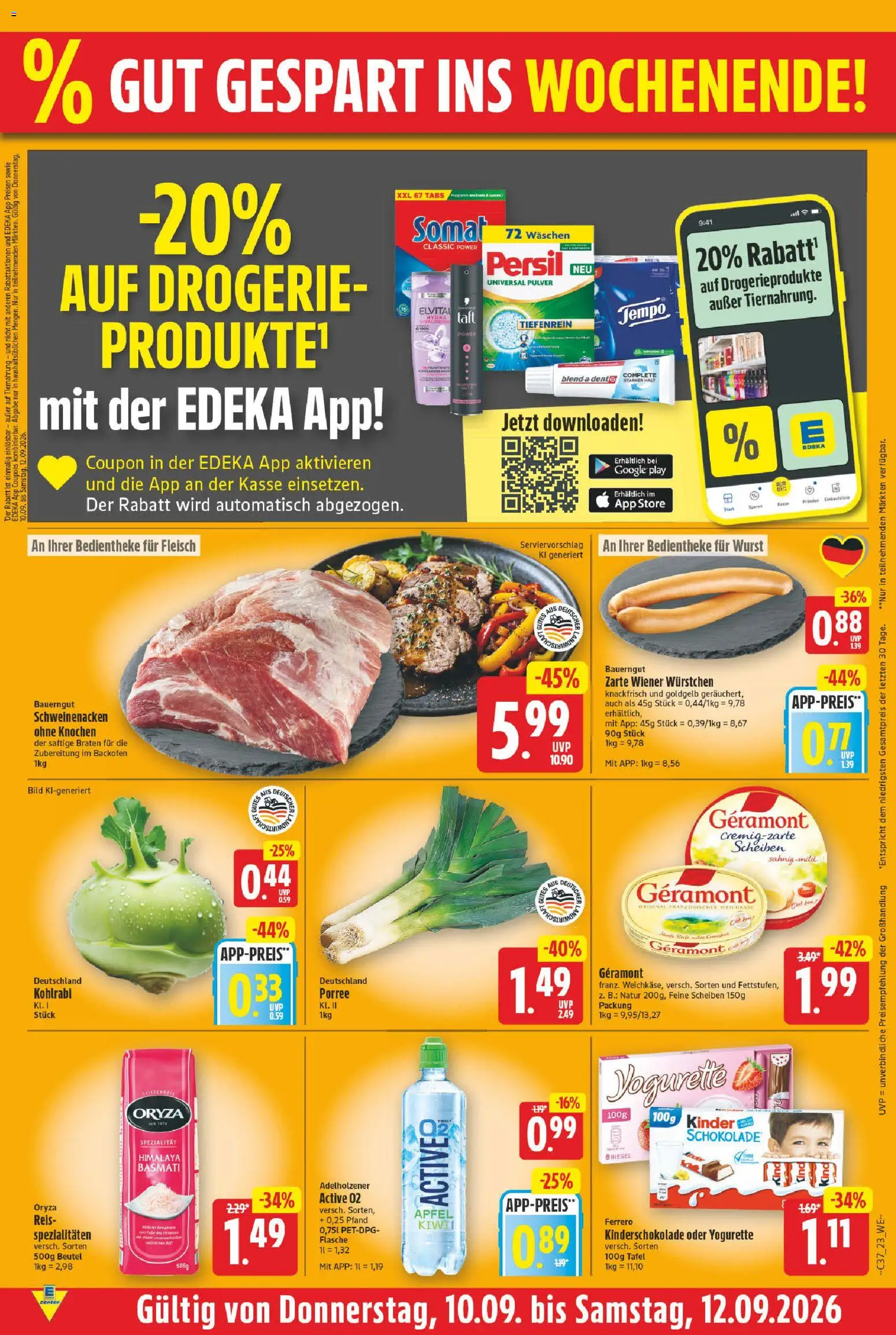 E center Prospekt Prospekt in Deutschland