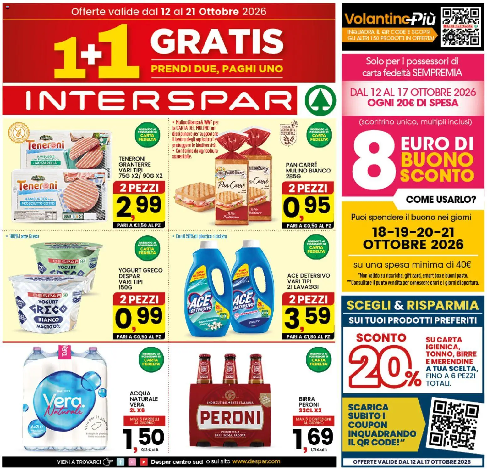 Interspar volantino Volantino in Italy