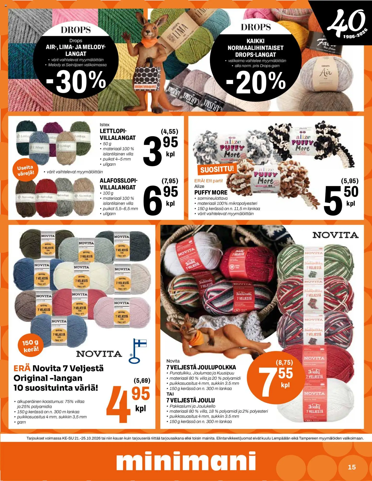 Minimani tarjoukset Kuvasto in Suomi