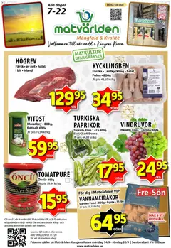 Matvärlden Matvärlden erbjudanden