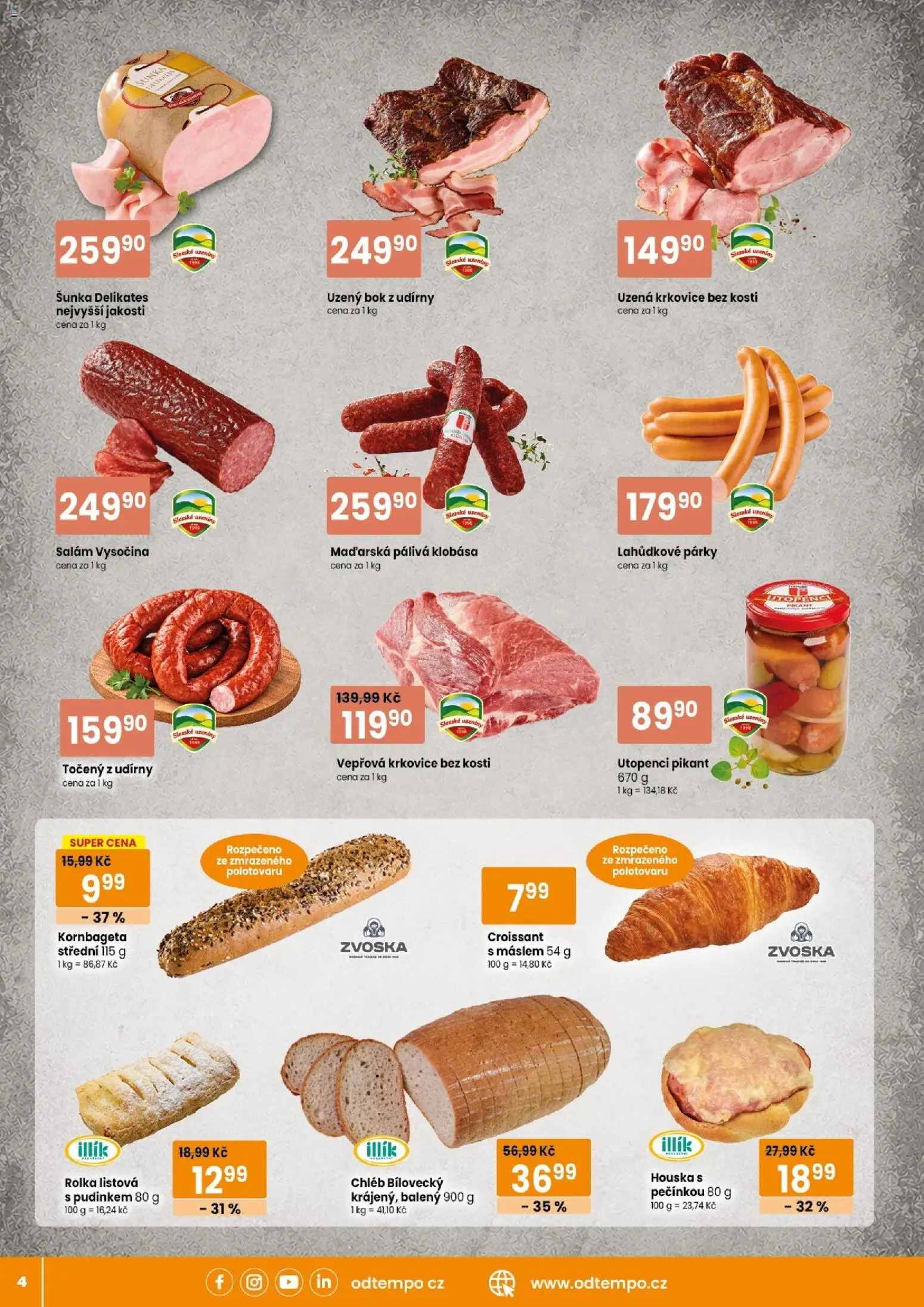 Tempo leták Leták in Česko