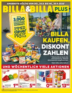 Billa Billa Flugblatt
