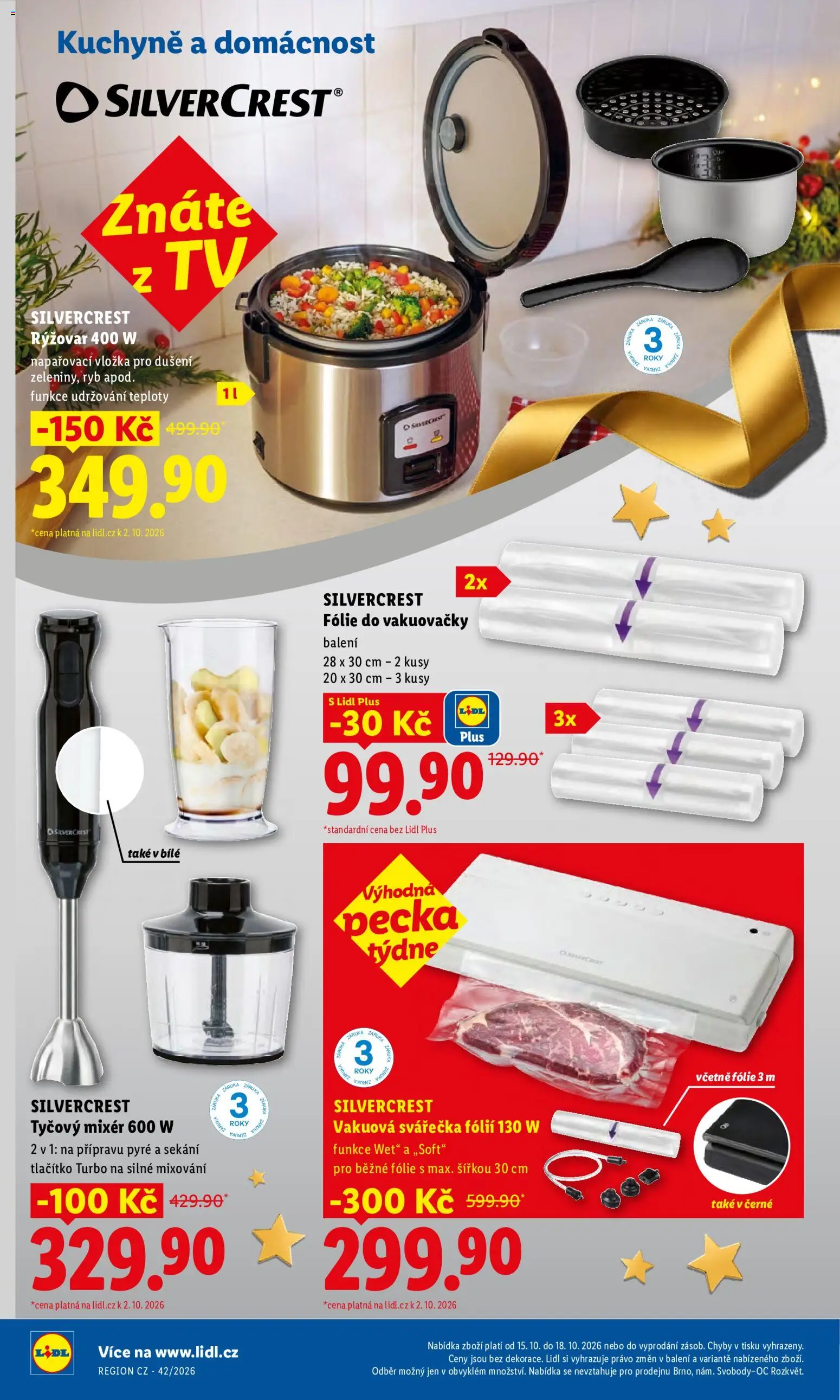Lidl leták Leták in Česko
