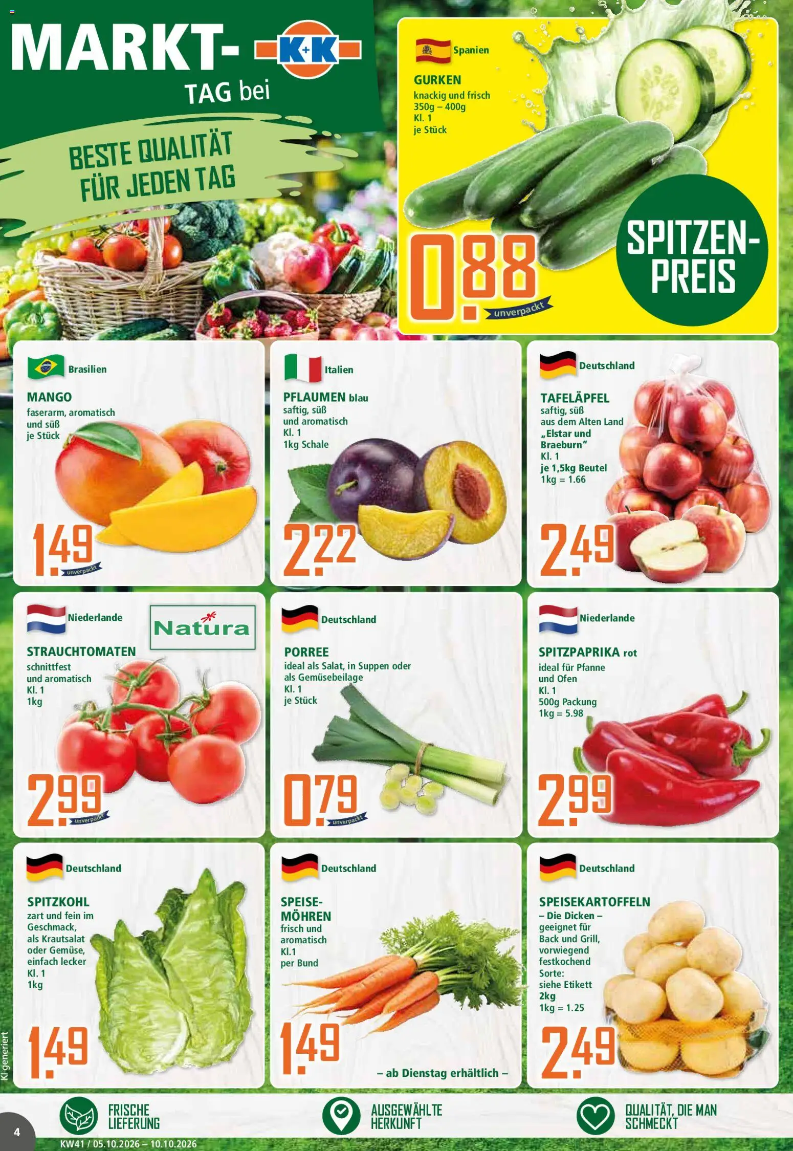 Klaas & Kock Prospekt Prospekt in Deutschland