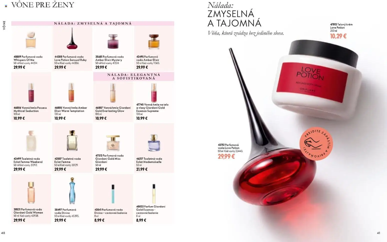 Oriflame katalóg 16 2026 Leták in Slovensko