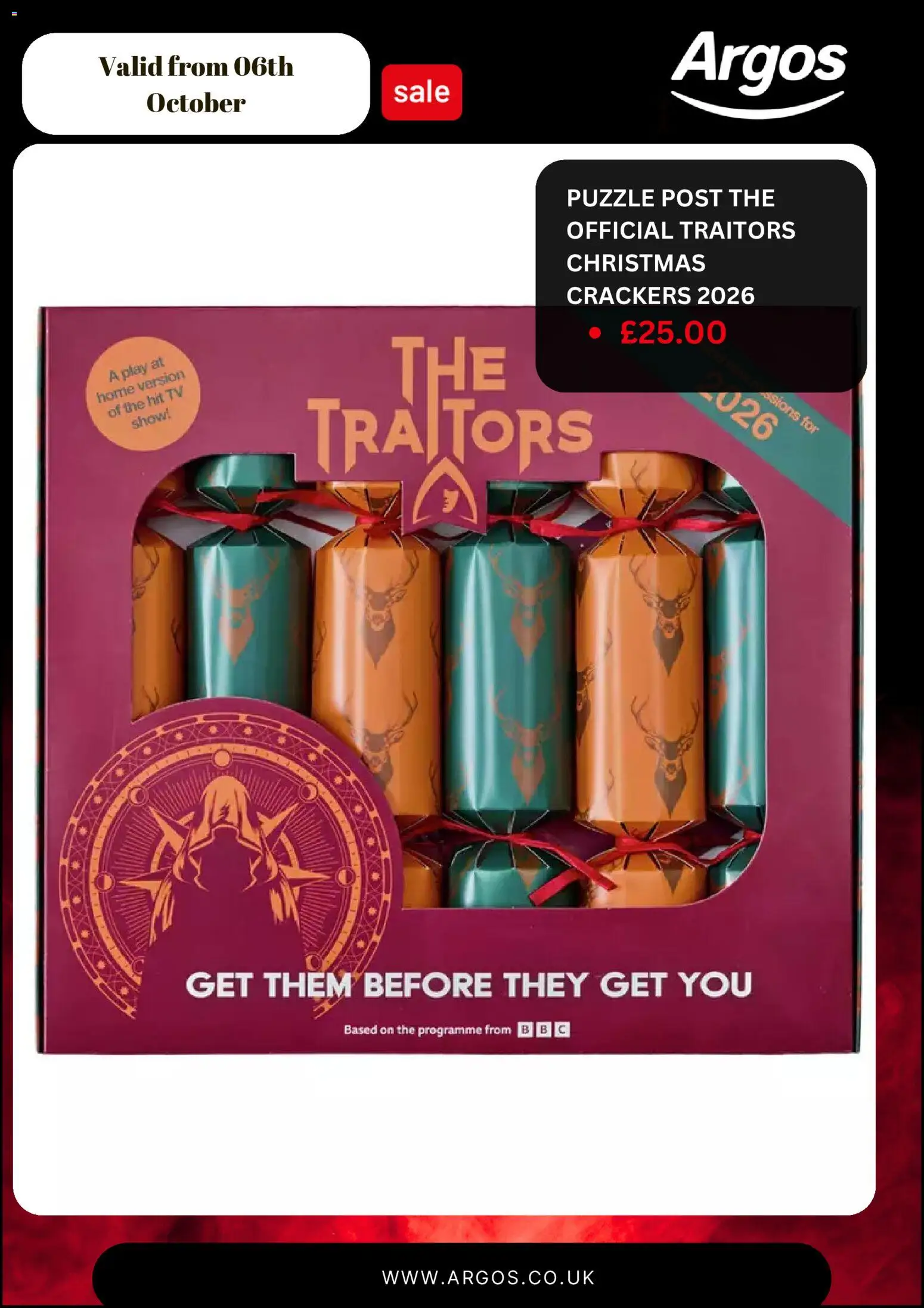 Argos catalogue Leaflet in United Kingdom