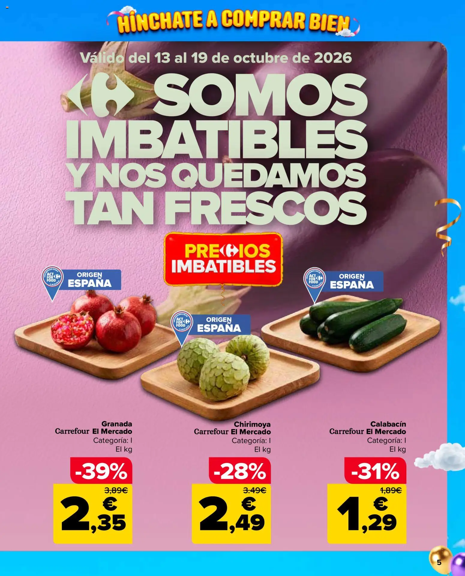 Carrefour Market folleto Folleto in España