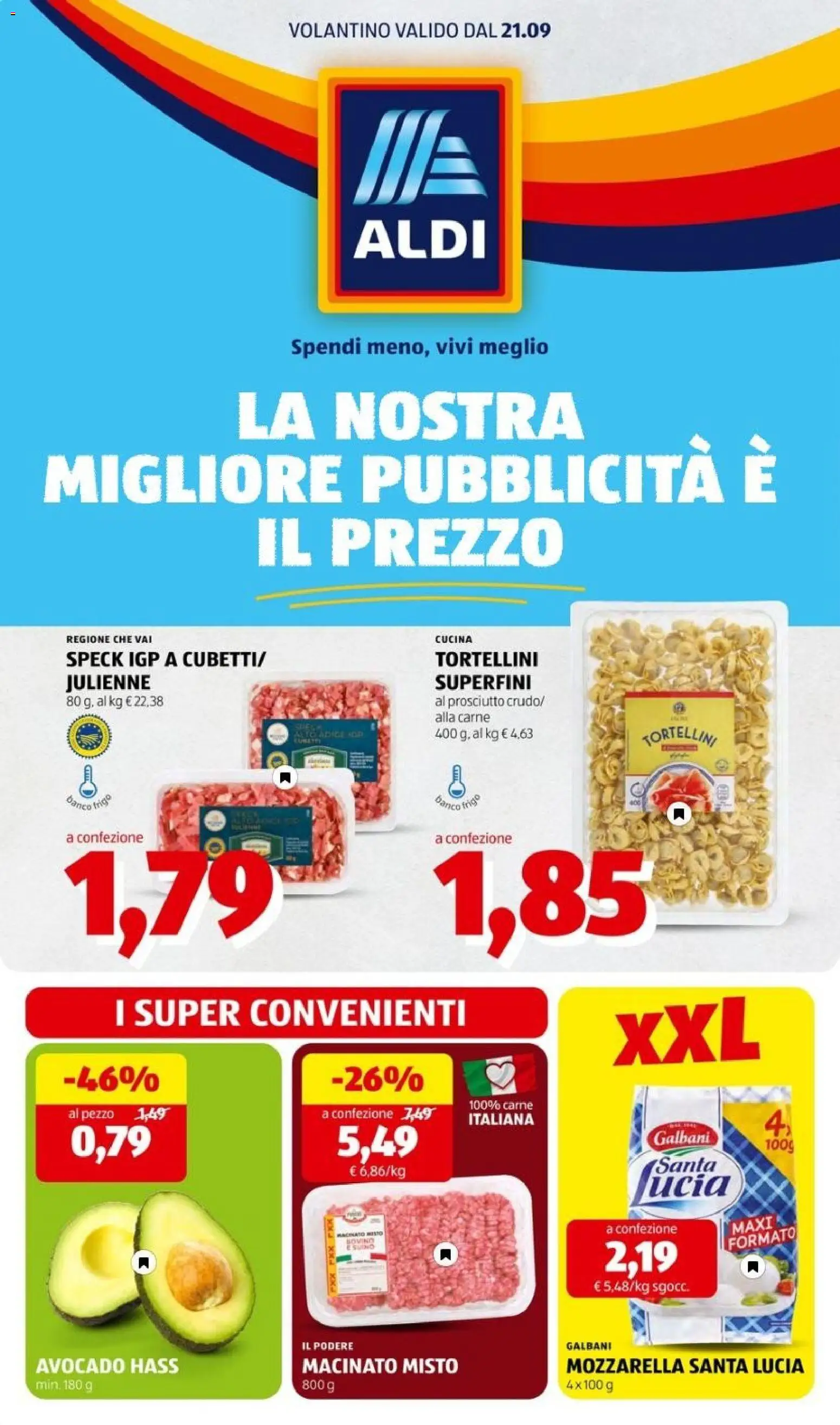 Aldi volantino Volantino in Italy