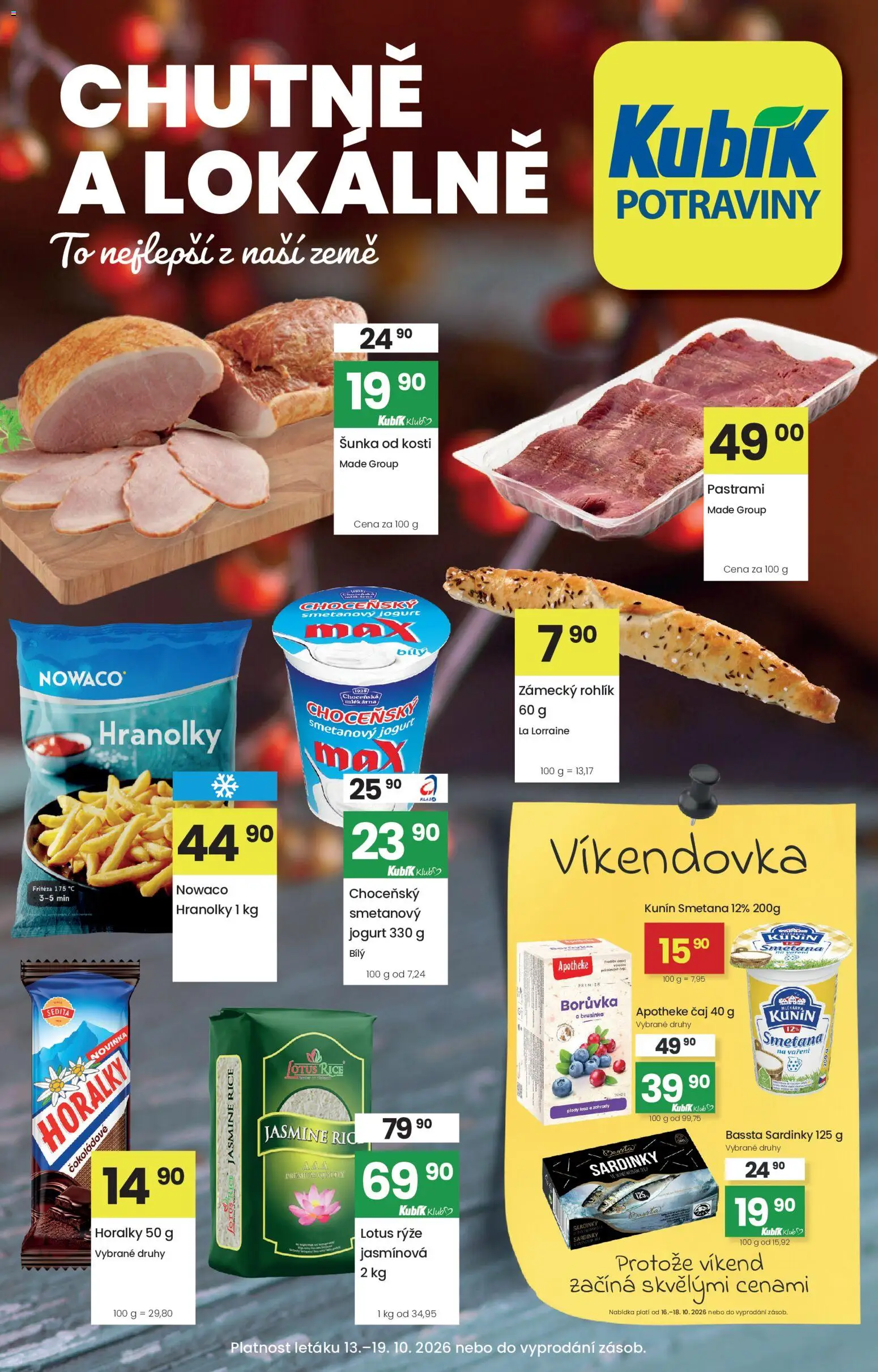 Kubík leták Leták in Česko