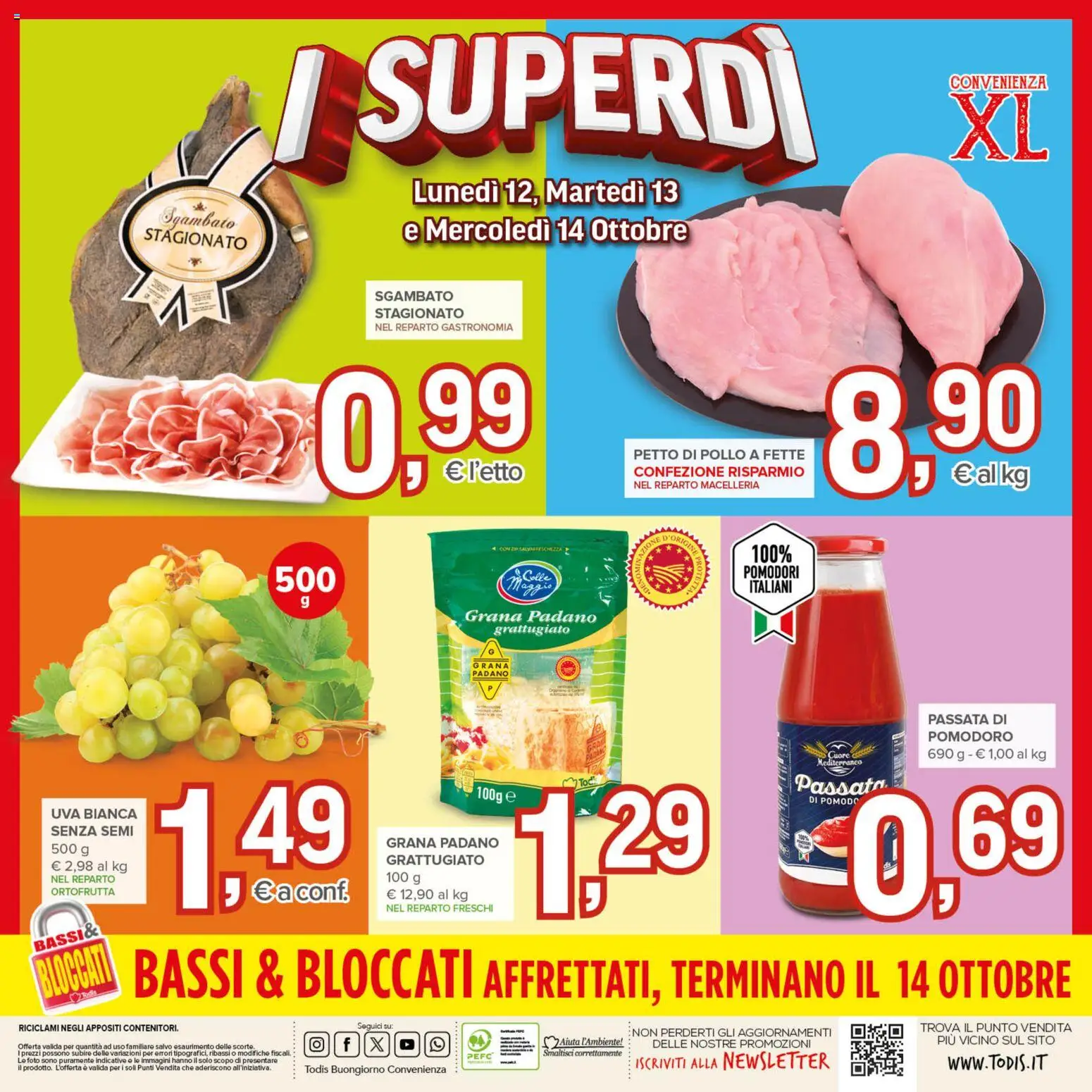 Todis volantino Volantino in Italy