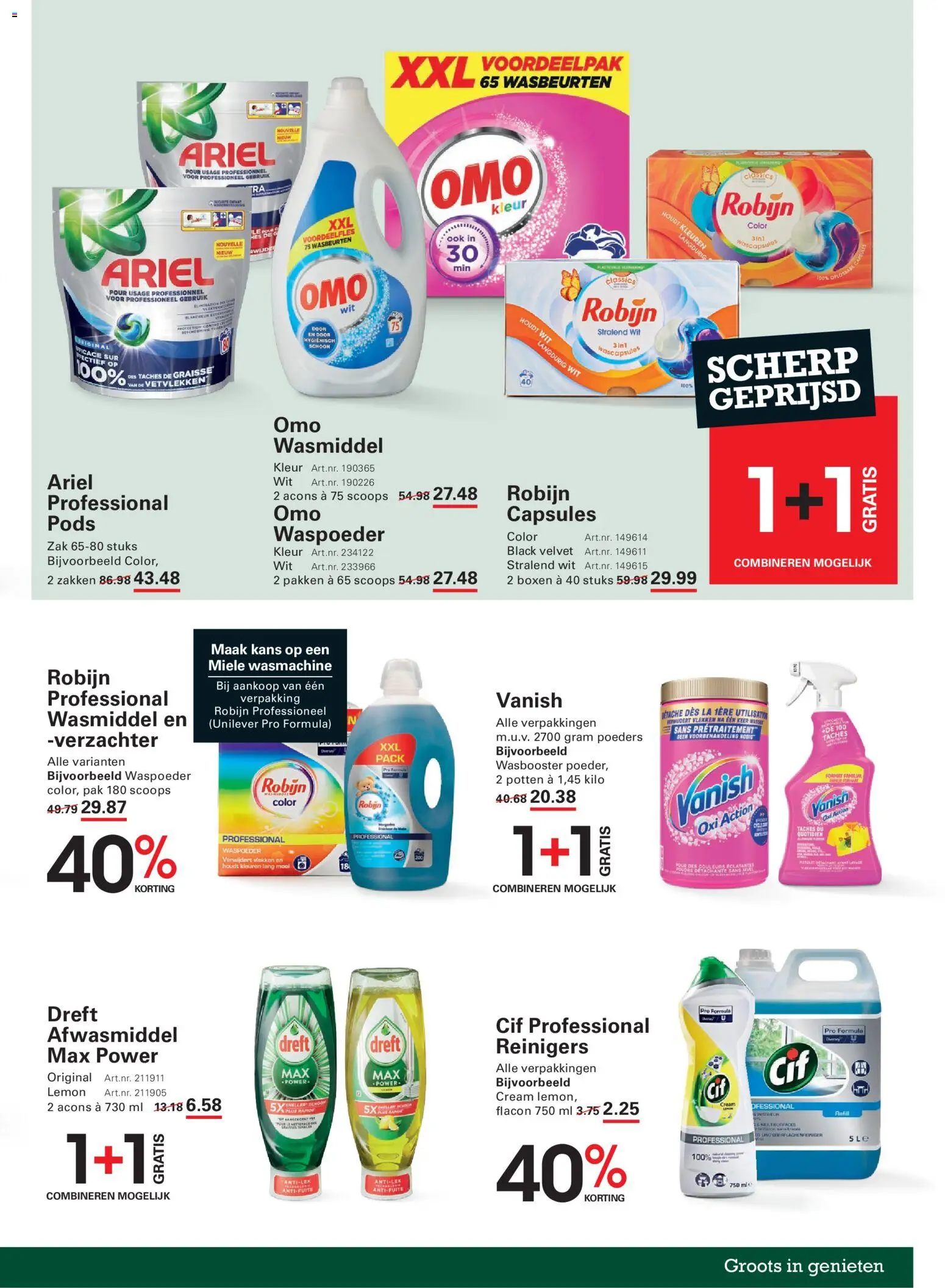 Sligro folder - Food Folder in Nederland