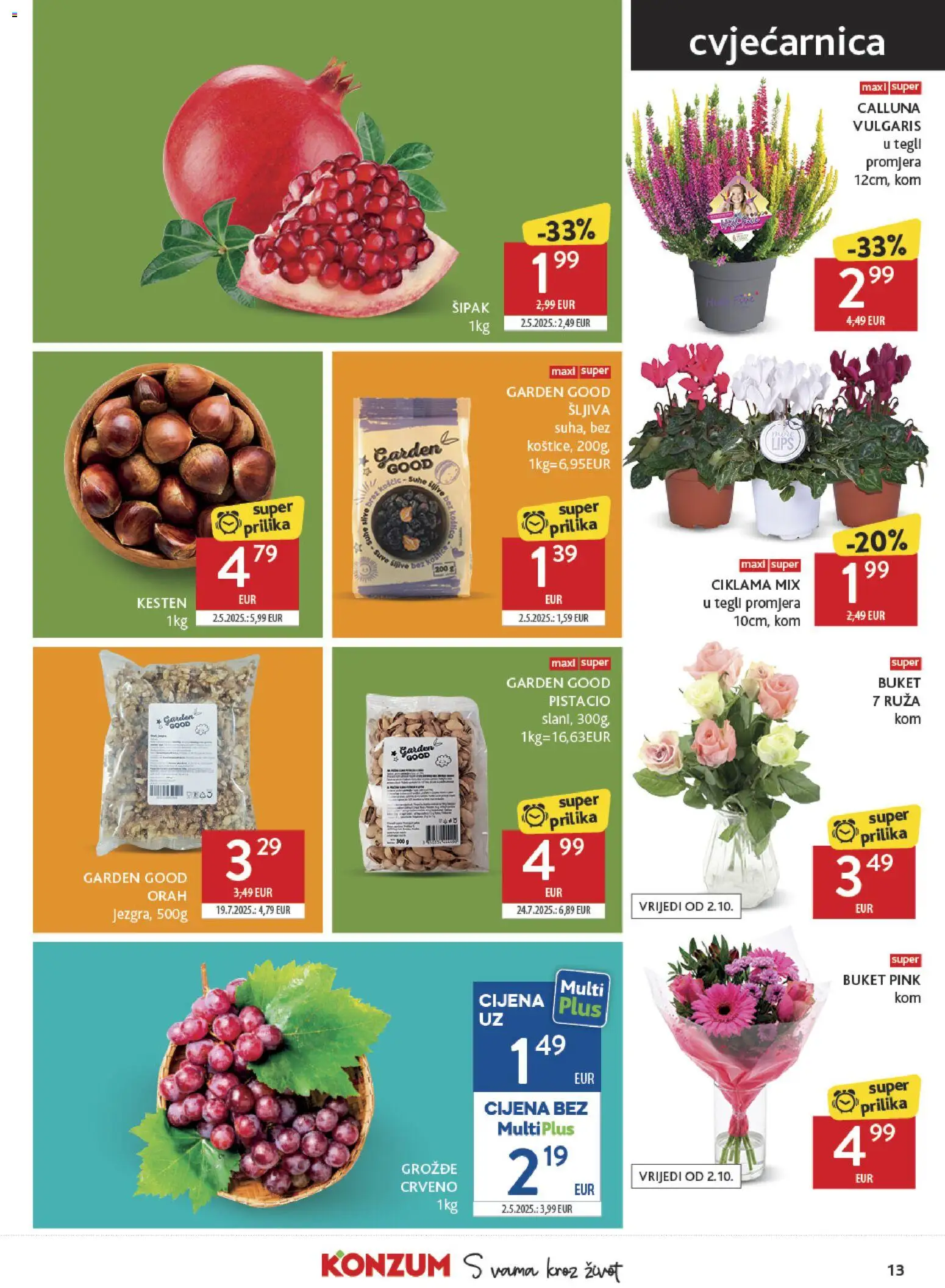 Konzum HR akciós újság Akciós újság in Magyarország