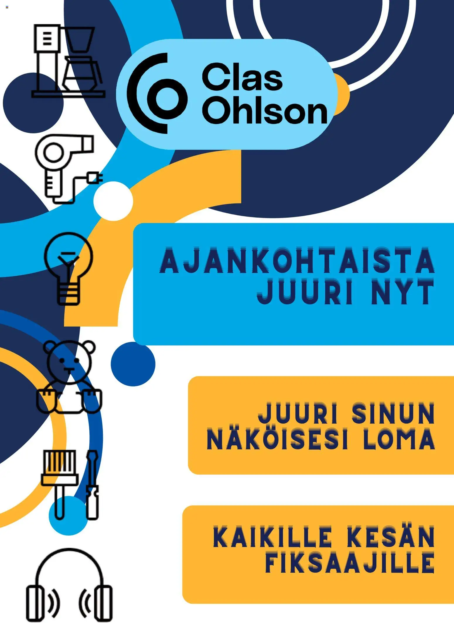 🛍️ Clas Ohlson tarjoukset alkaen 19/06/2026 » Katso huipputarjoukset ja säästä jo tänään! 💰 | Suomi