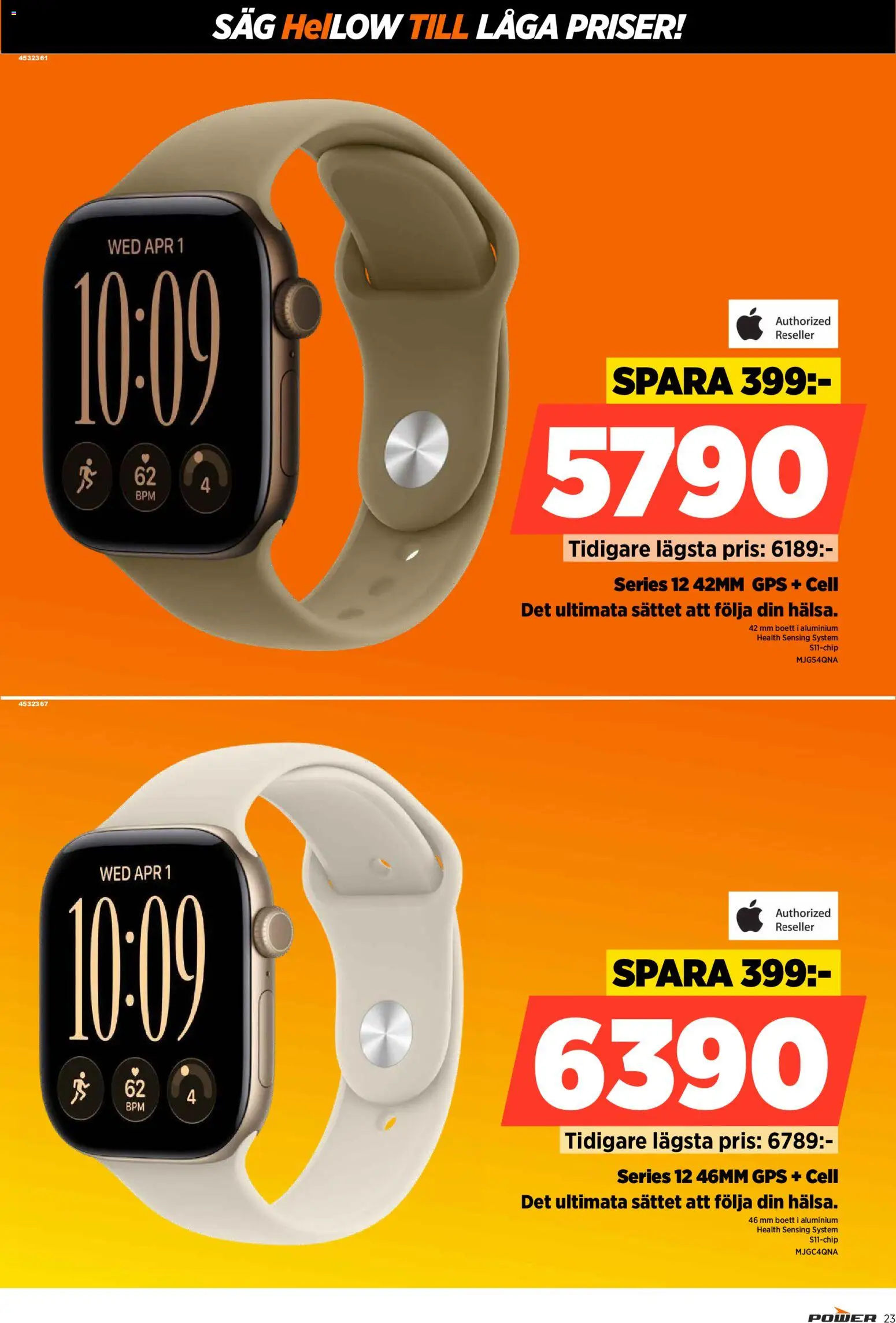 Power erbjudanden Reklamblad in Sverige