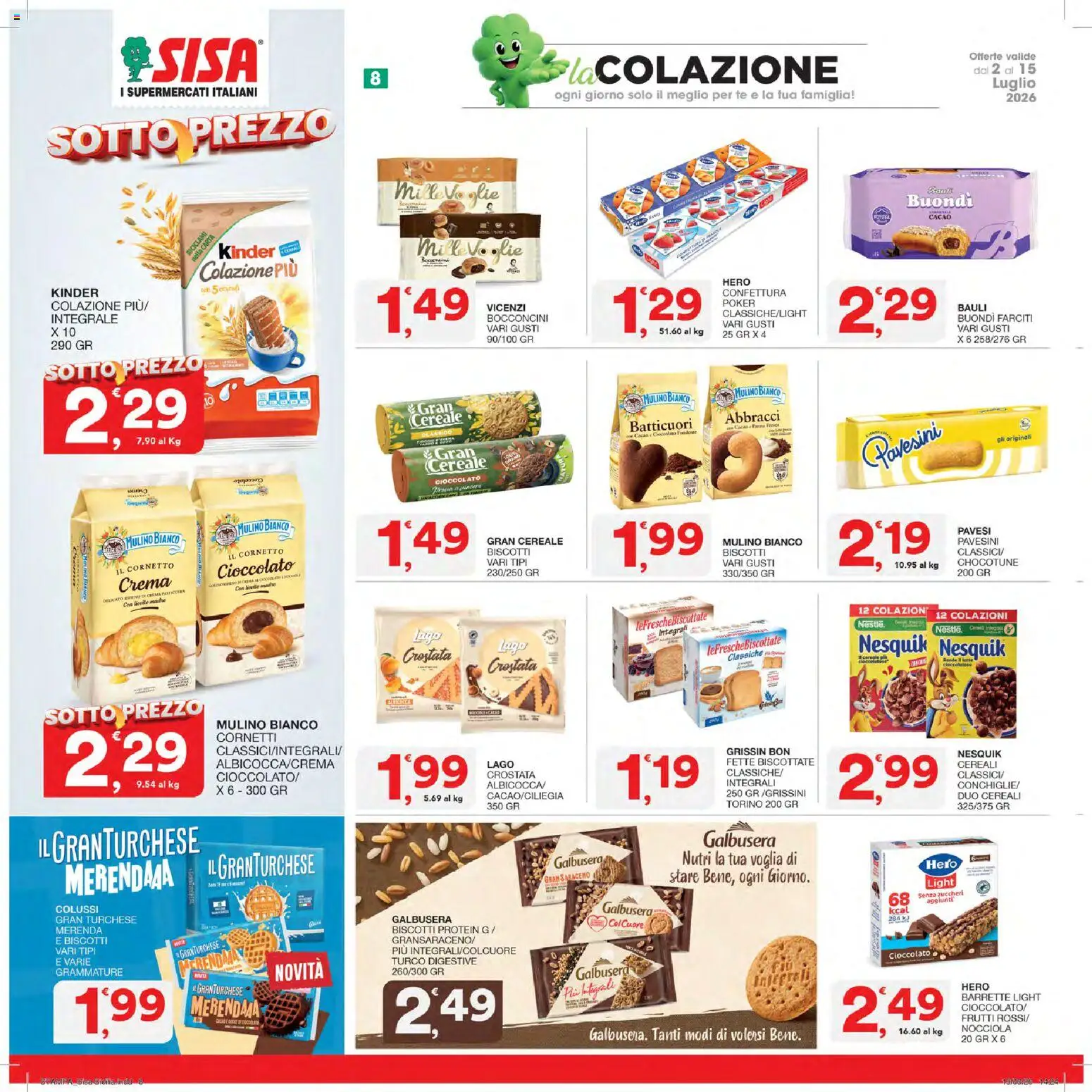 📣 Volantino SISA dal 📅 02/07/2026 - Scopri le offerte ora!🔥 | Italy