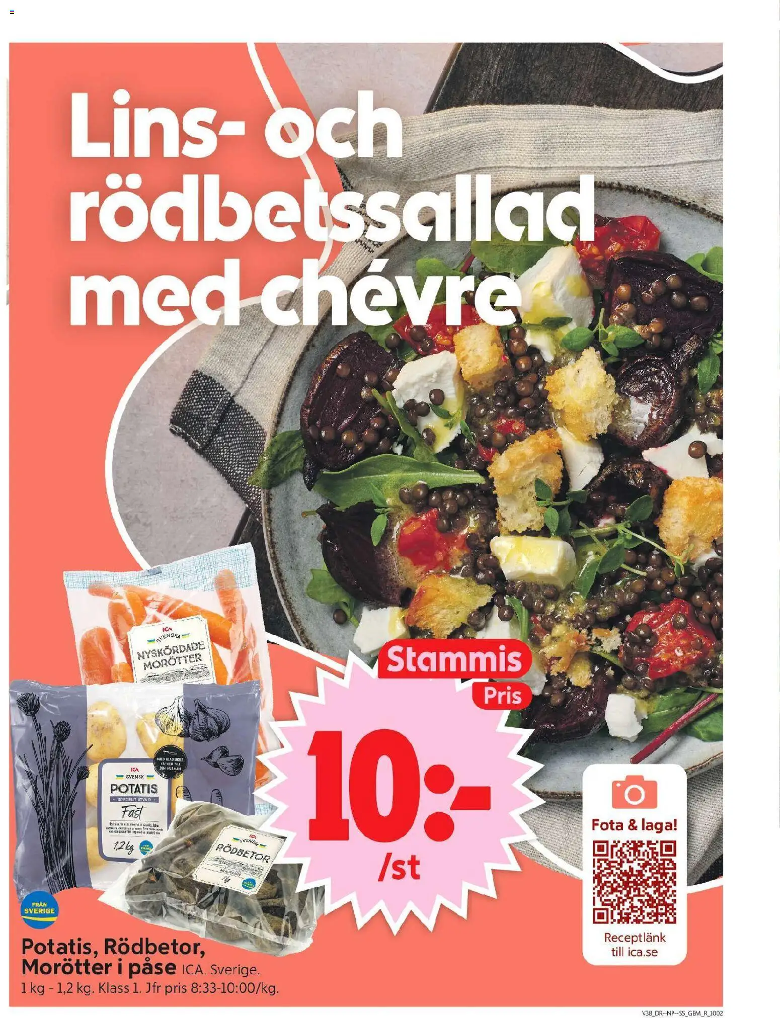 ICA Supermarket erbjudanden Reklamblad in Sverige