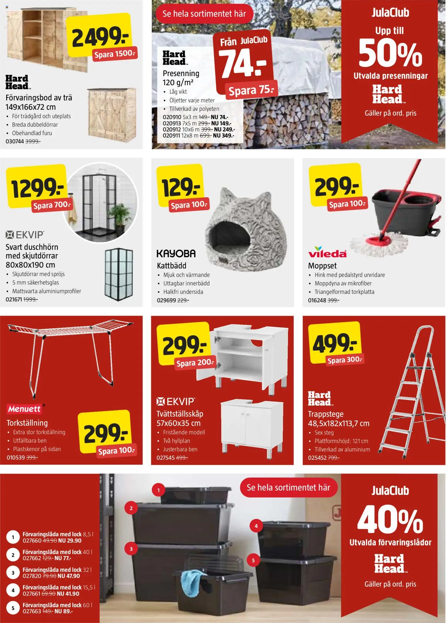 Jula erbjudanden Reklamblad in Sverige