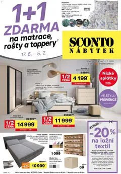 Sconto nábytek Sconto nábytek leták
