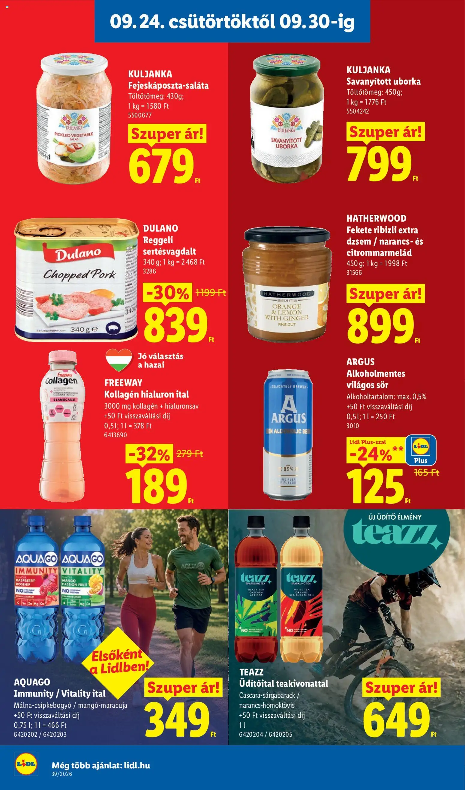 Lidl akciós újság Akciós újság in Magyarország