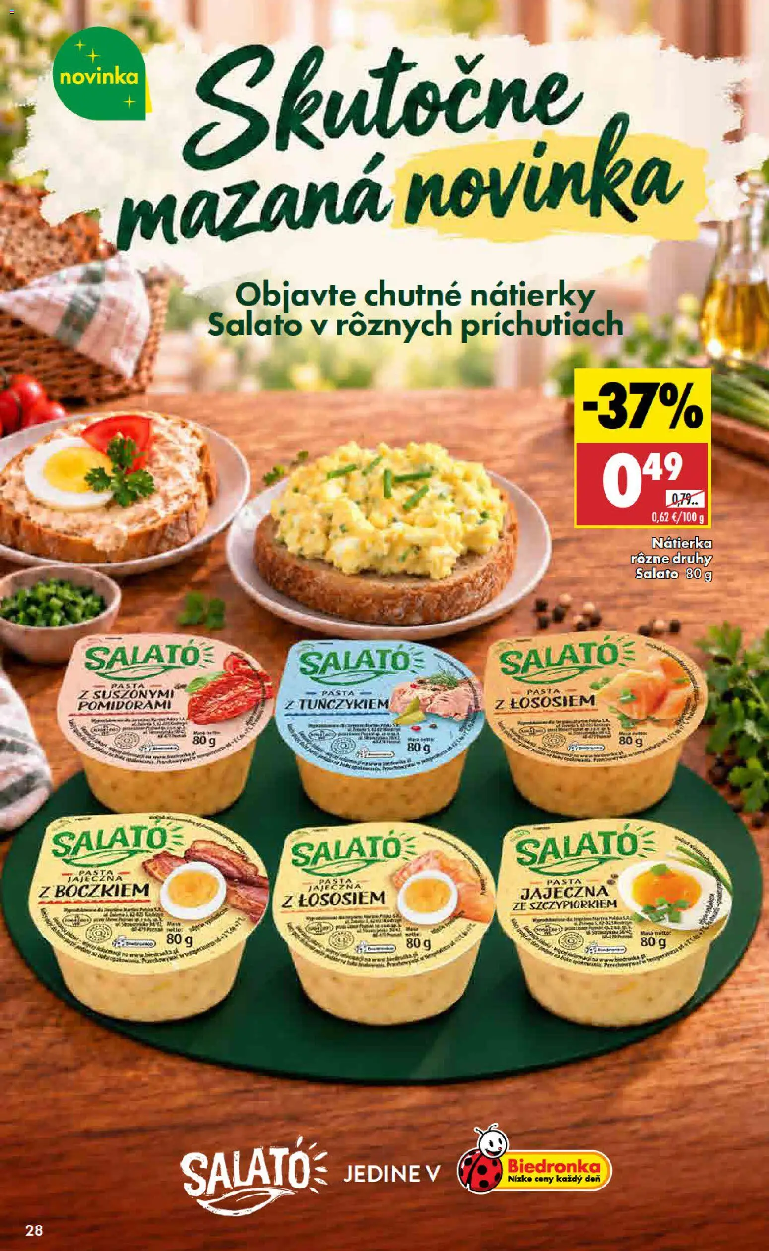 Biedronka leták Leták in Slovensko