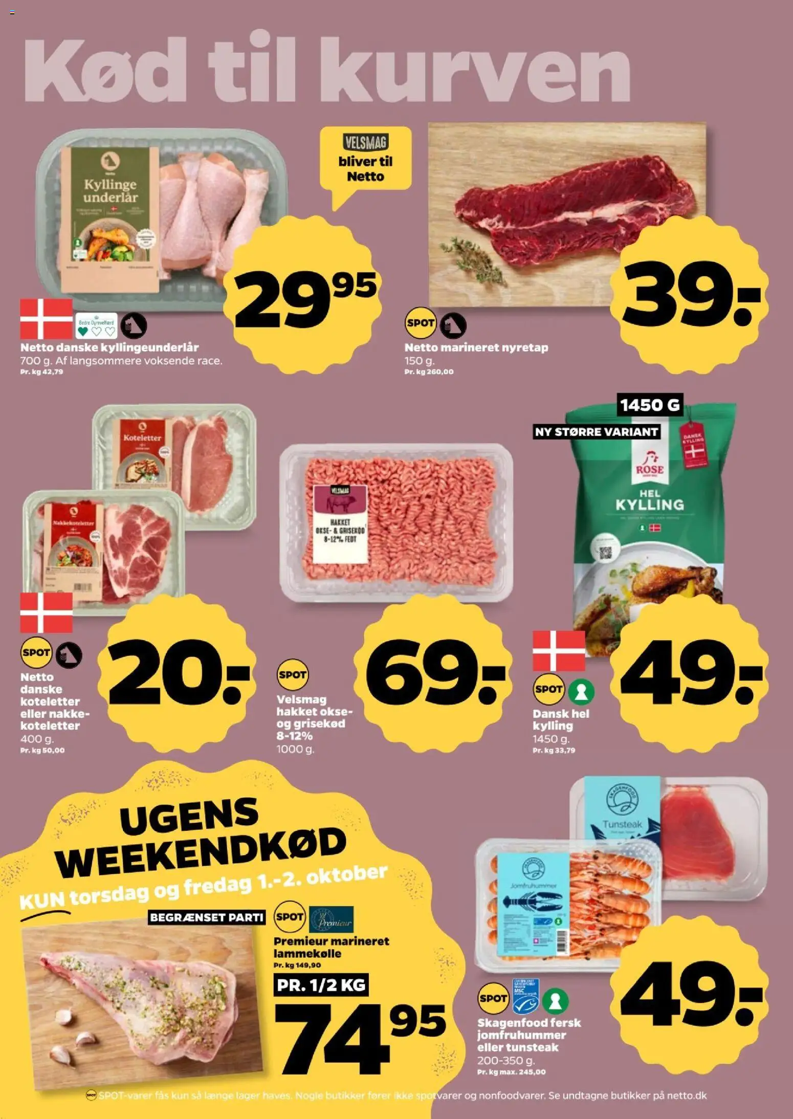Netto - Netto uge 40 Tilbudsavis in Danmark