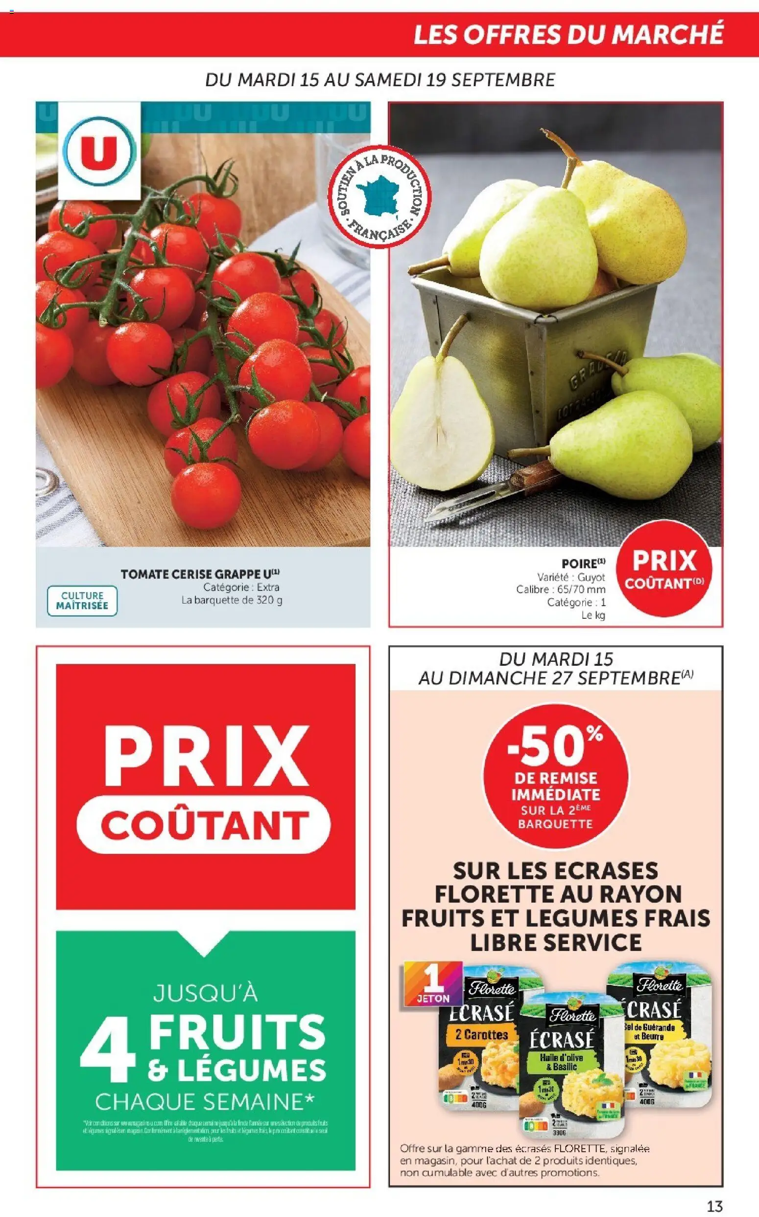 U Express - Anniversaire gagnant des Magasins U Catalogue in France