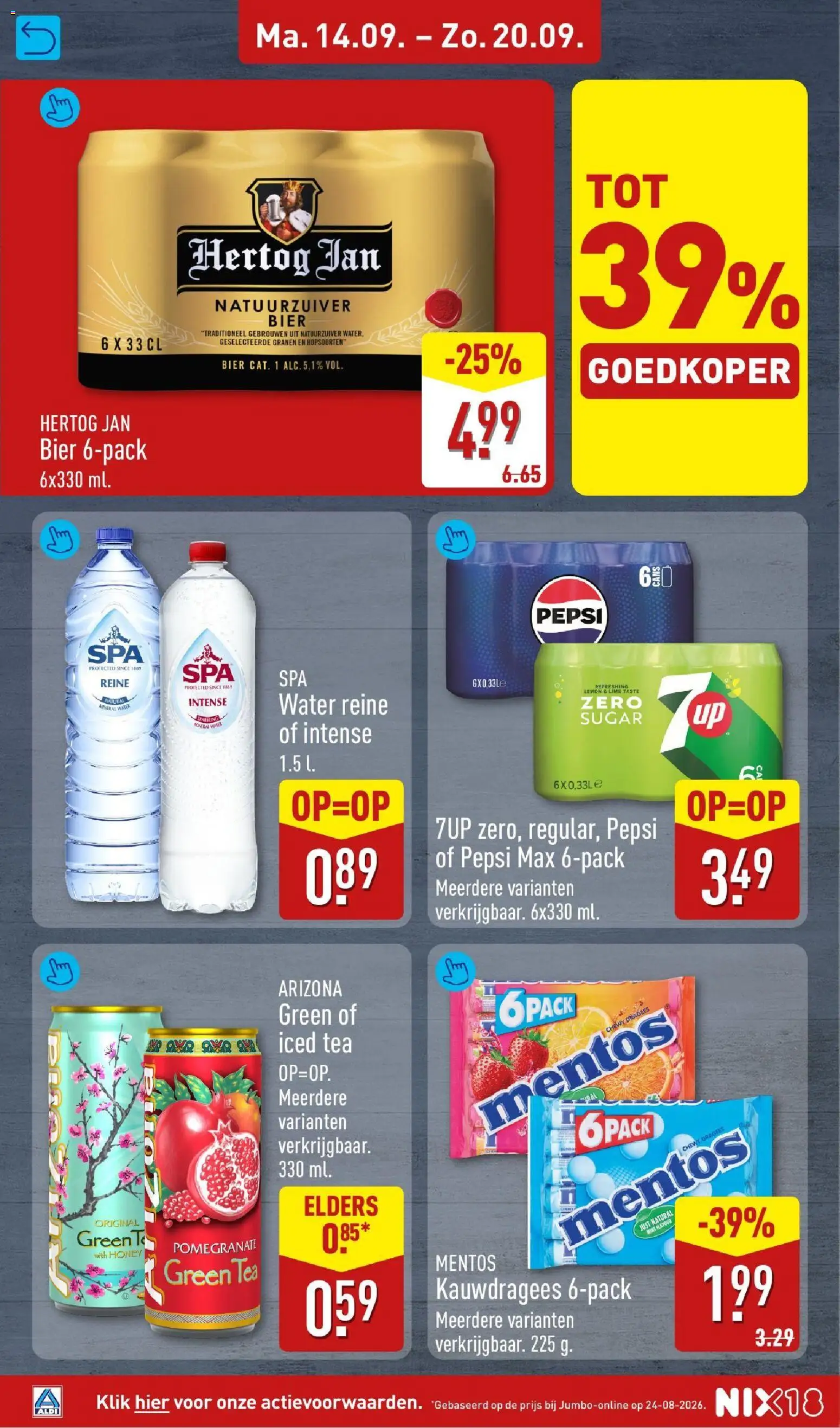 Aldi folder week 38 Folder in Nederland