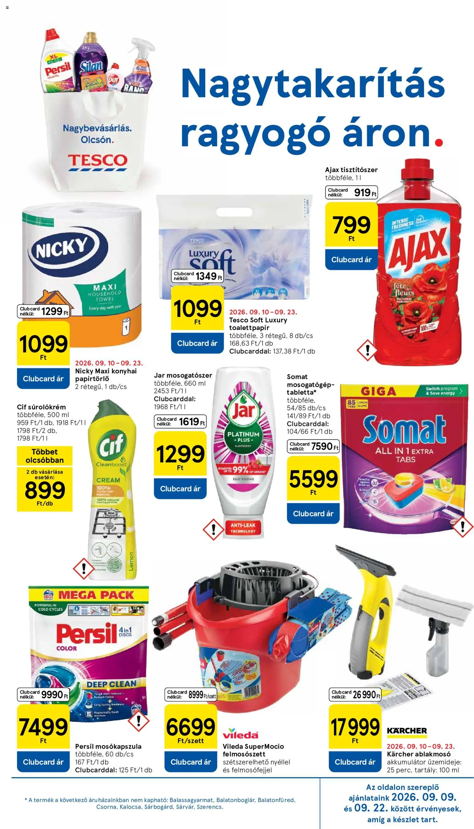 Tesco aktuális akciós újság Akciós újság in Magyarország