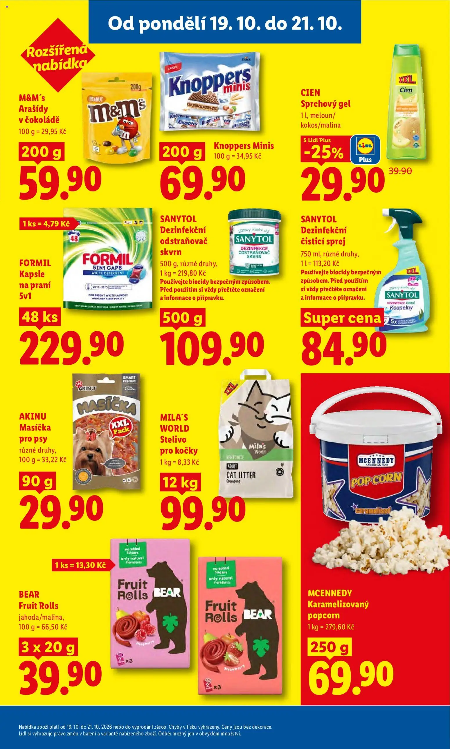 Lidl leták Leták in Česko