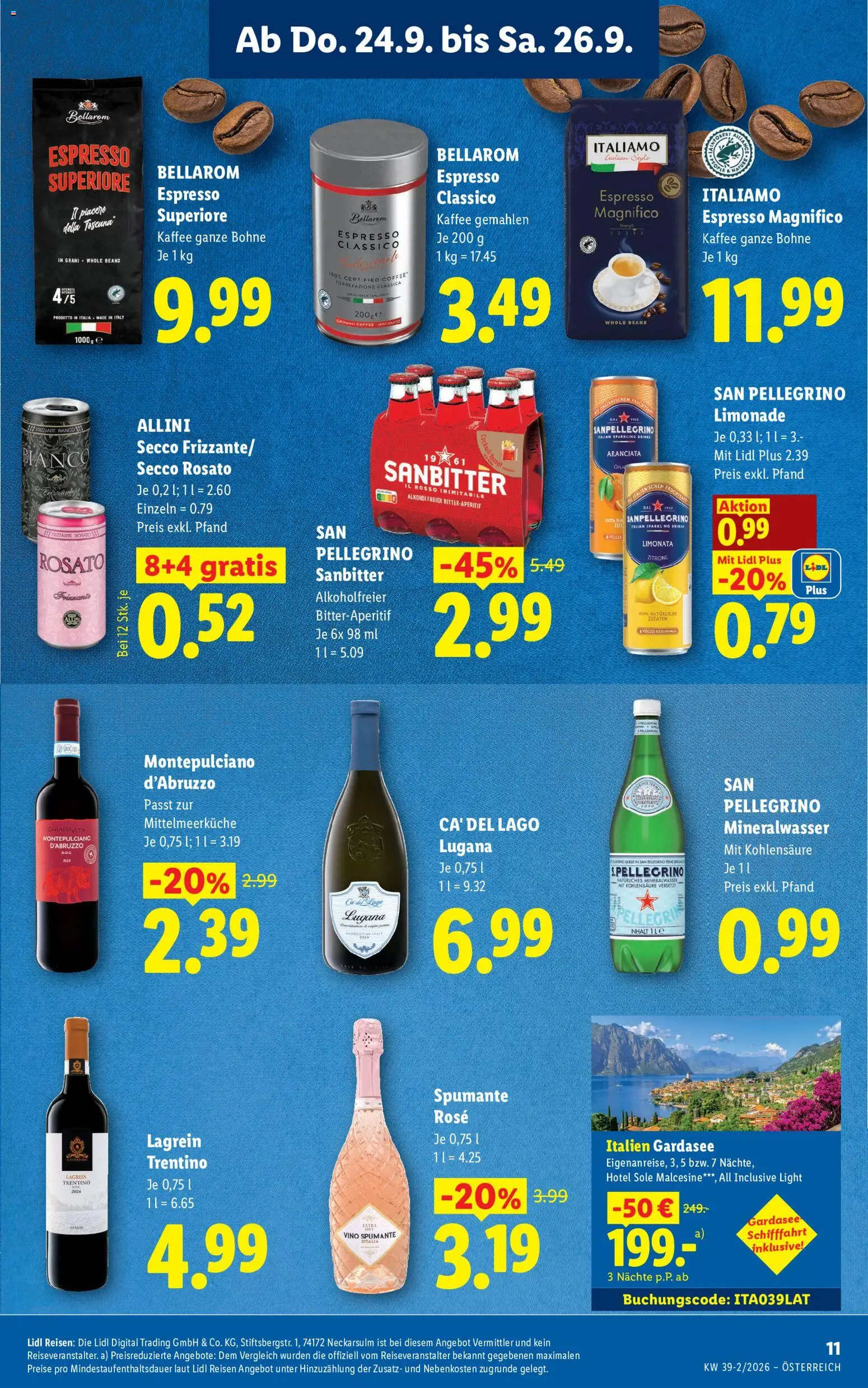 Lidl - Flugblatt Flugblatt in Österreich