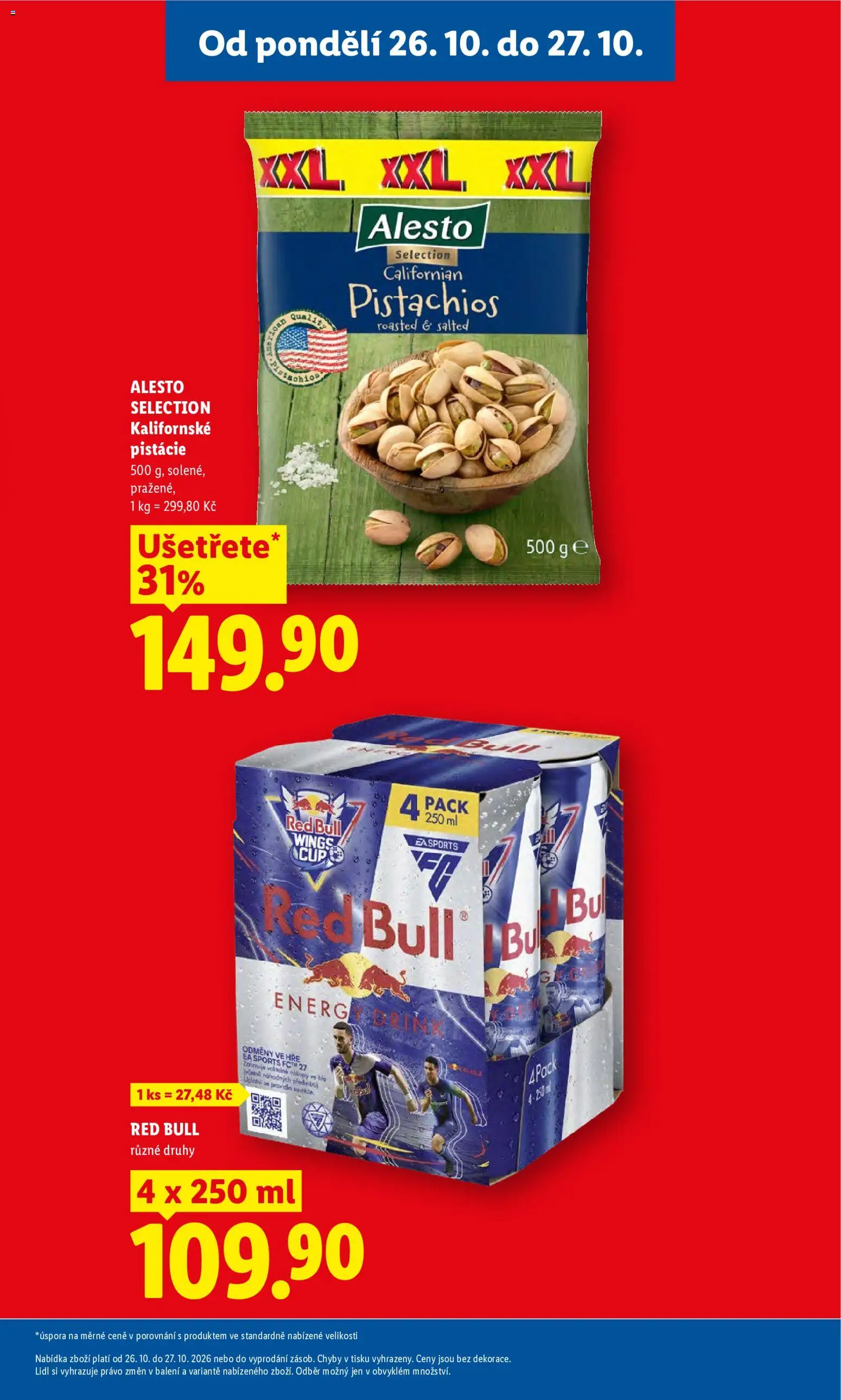 Lidl leták Leták in Česko
