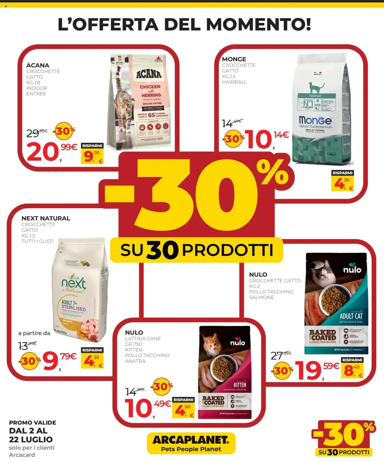 📣 Volantino Arcaplanet dal 📅 02/07/2026 - Scopri le offerte ora!🔥 | Italy