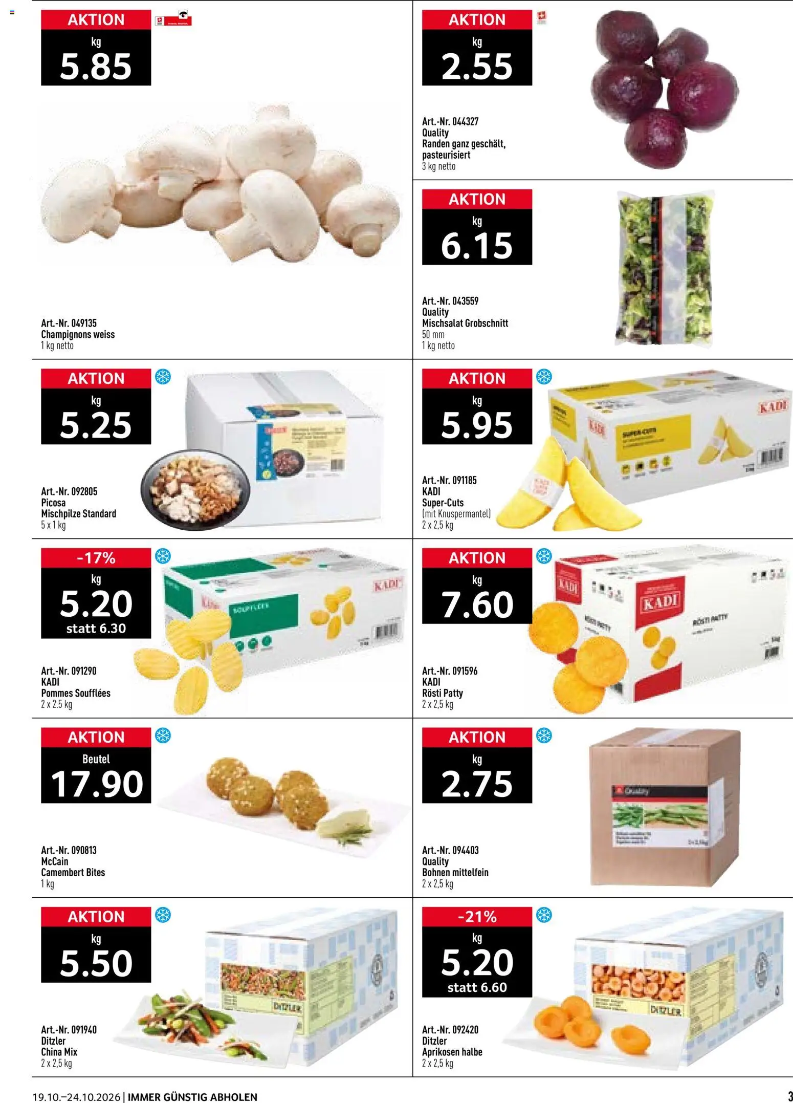 Prodega aktionen Prospekt in Schweiz