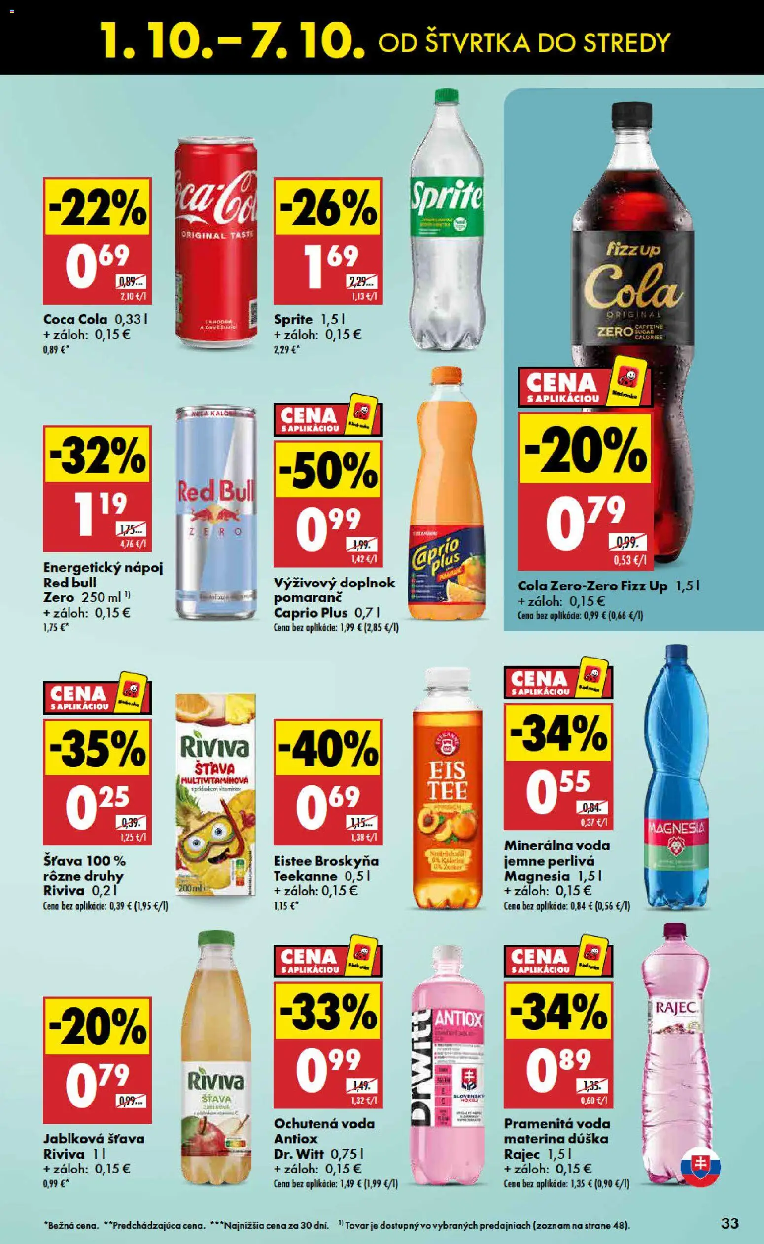 Biedronka leták Leták in Slovensko