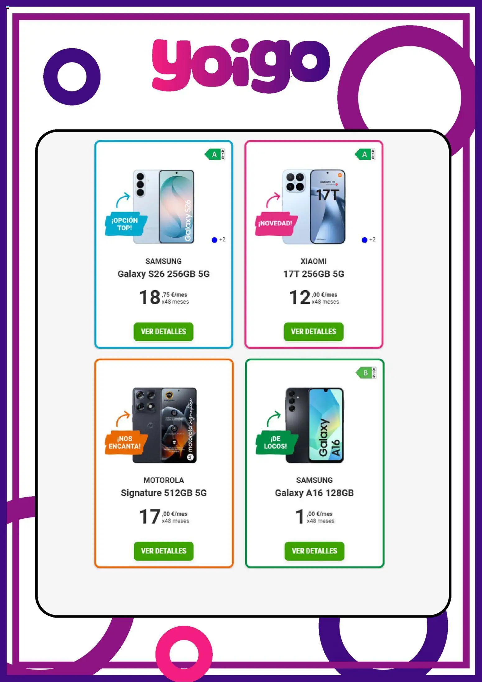 Yoigo folleto desde 15/06/2026 | ¿Cómo obtener un descuento limitado? ¡Ahorra hoy mismo! | España