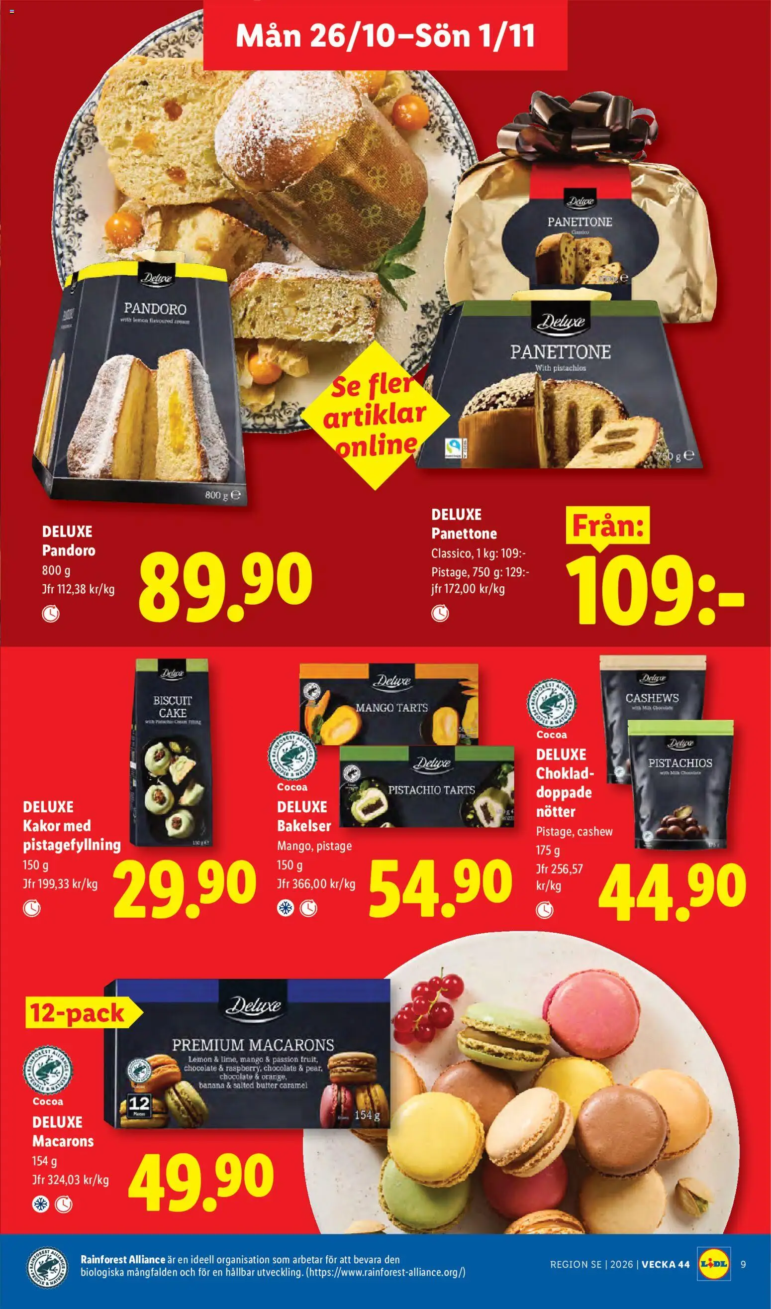 Lidl erbjudanden Reklamblad in Sverige