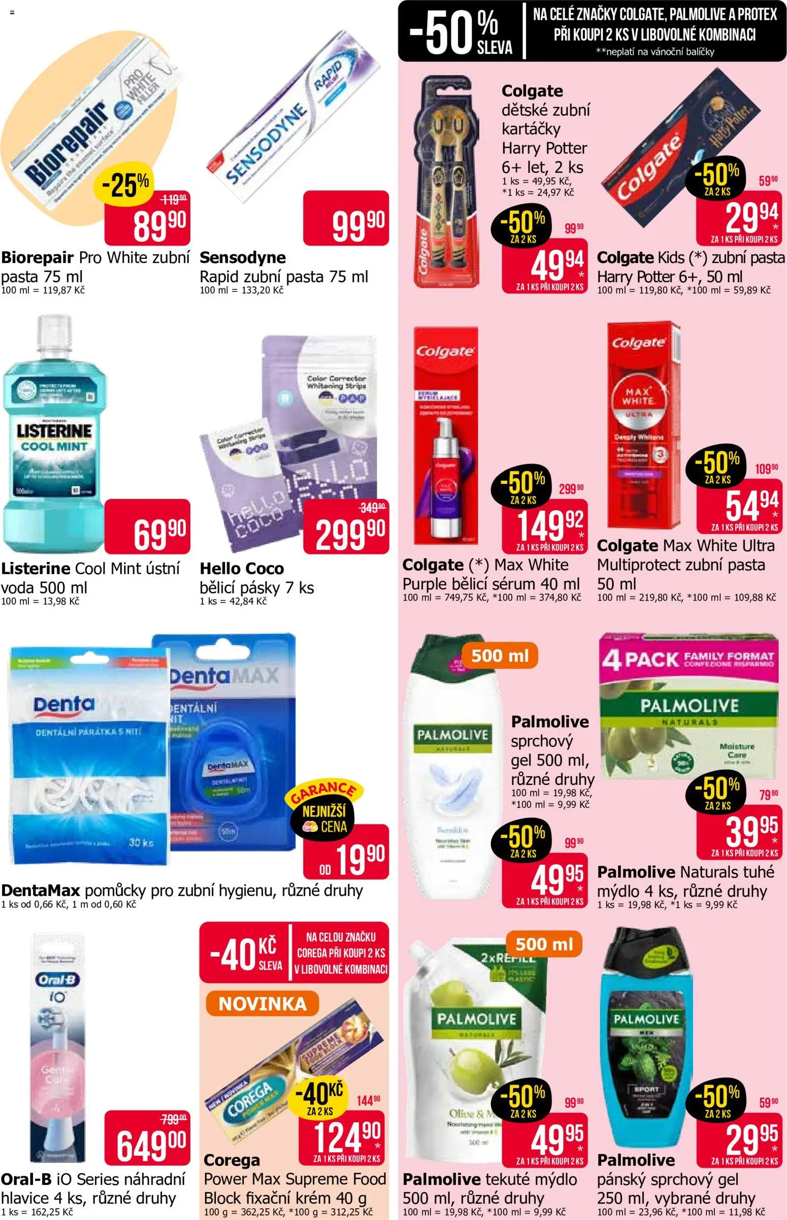 TETA Drogerie leták Leták in Česko