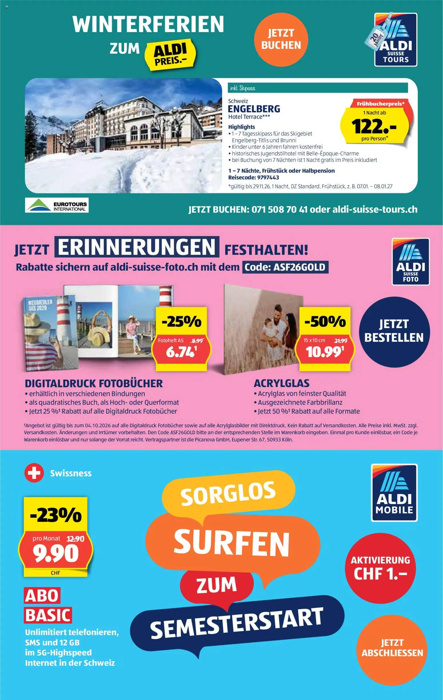 Aldi aktionen Prospekt in Schweiz